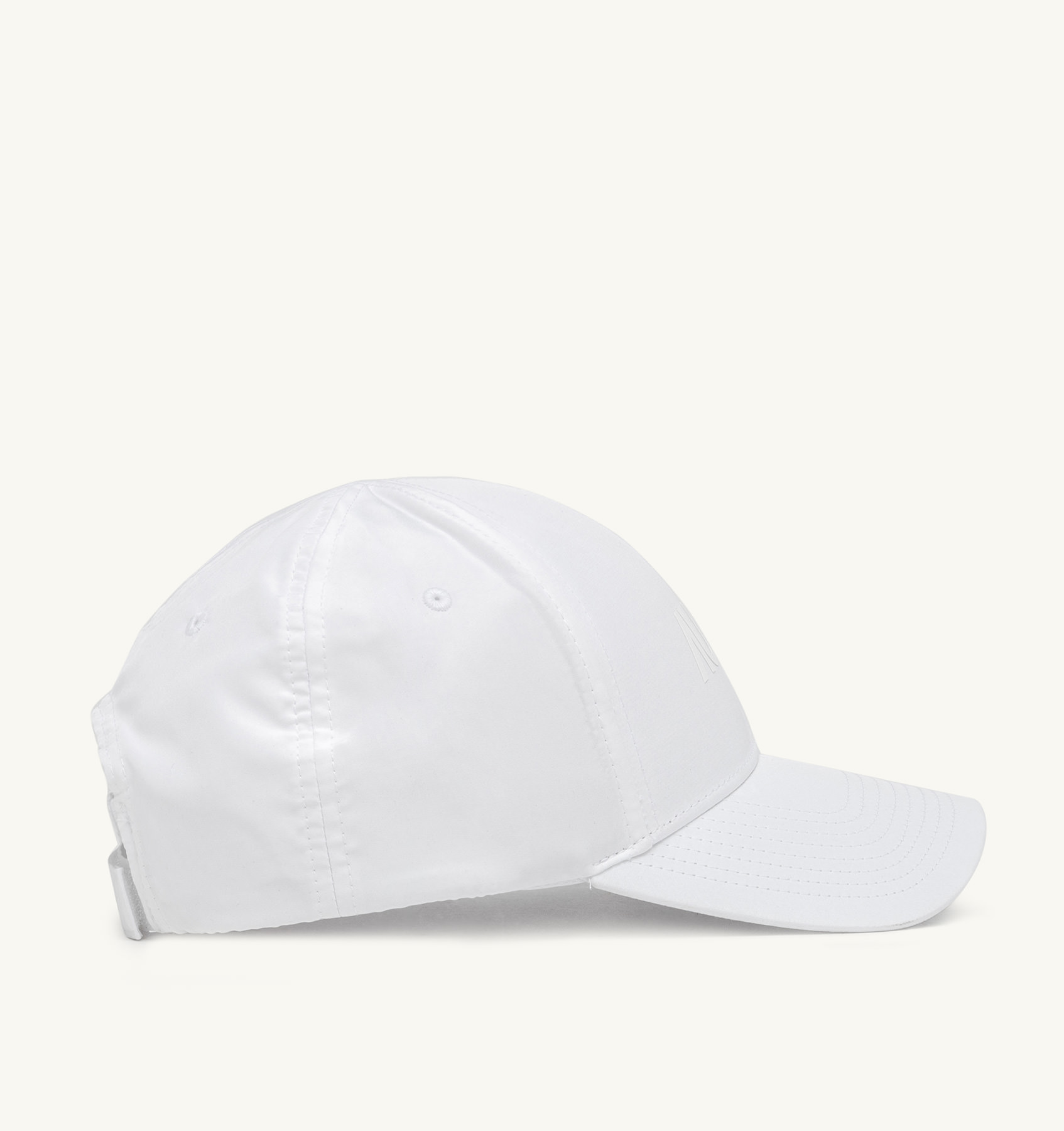 BASEBALL CAP IN WHITE NYLON