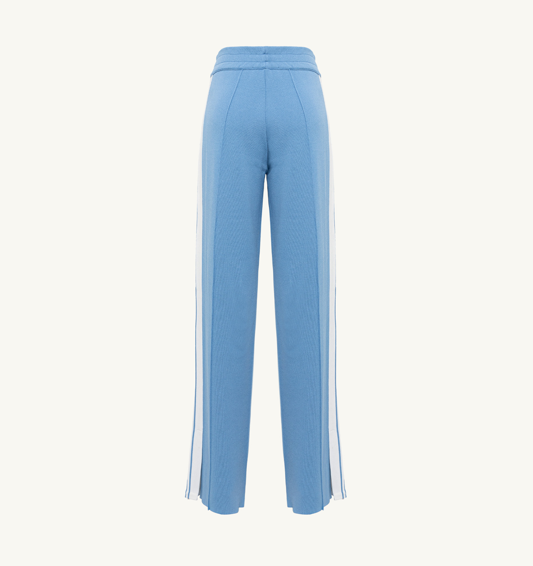 PANTS IN AZURE VISCOSE