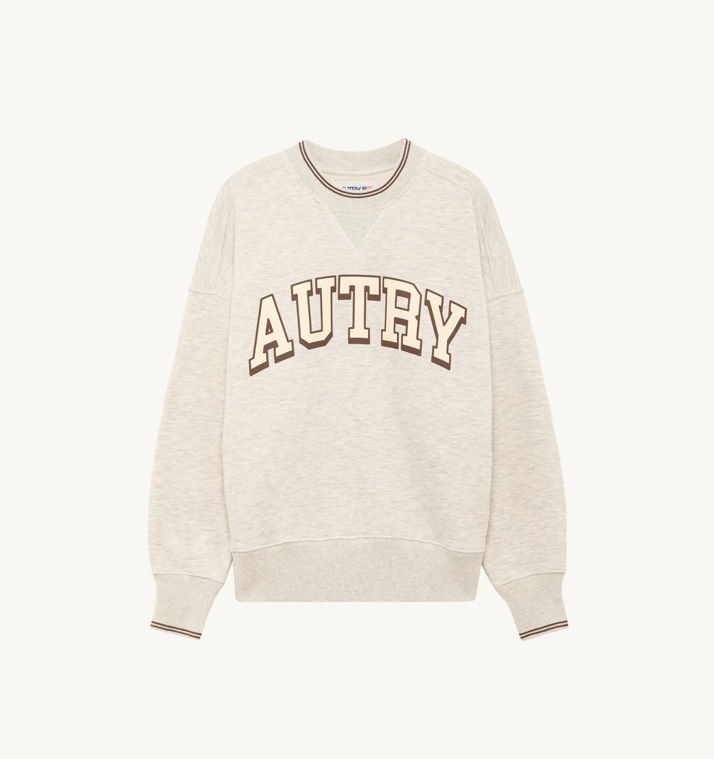 SWEATSHIRT IN GRAY HEAVY JERSEY