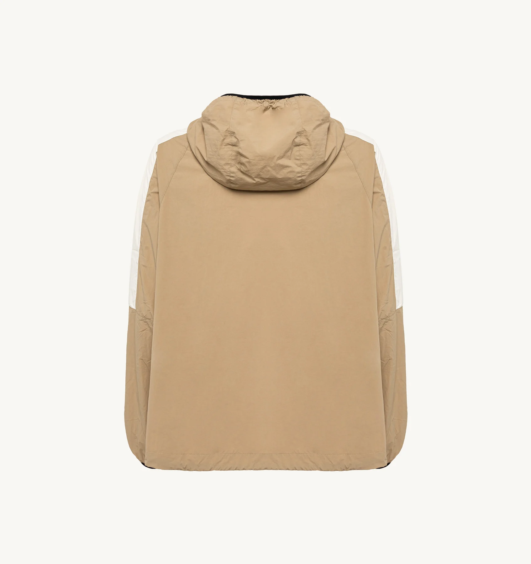 ANORAK JACKET IN BEIGE NYLON
