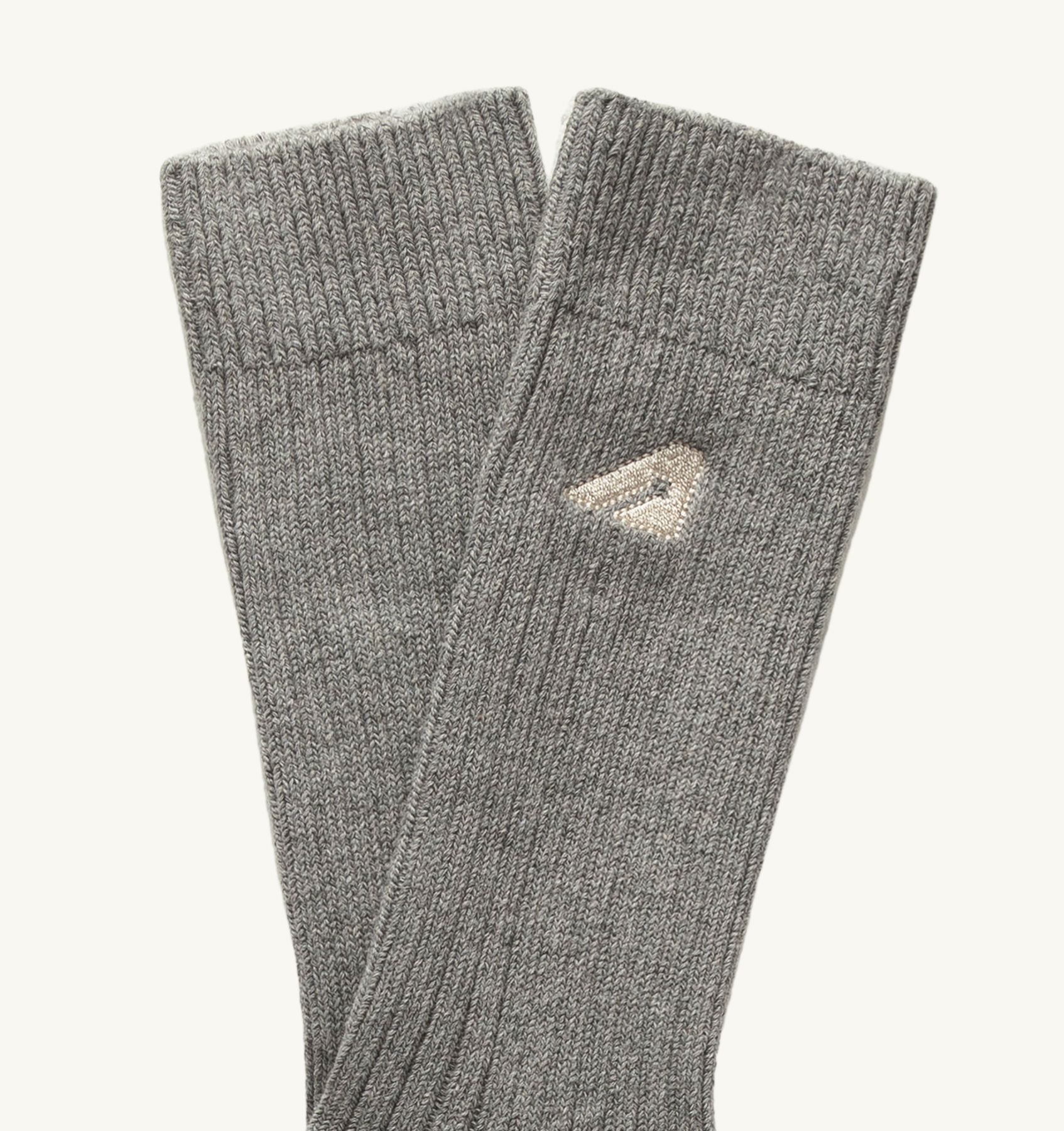 SOCKS IN GRAY KNITTED COTTON