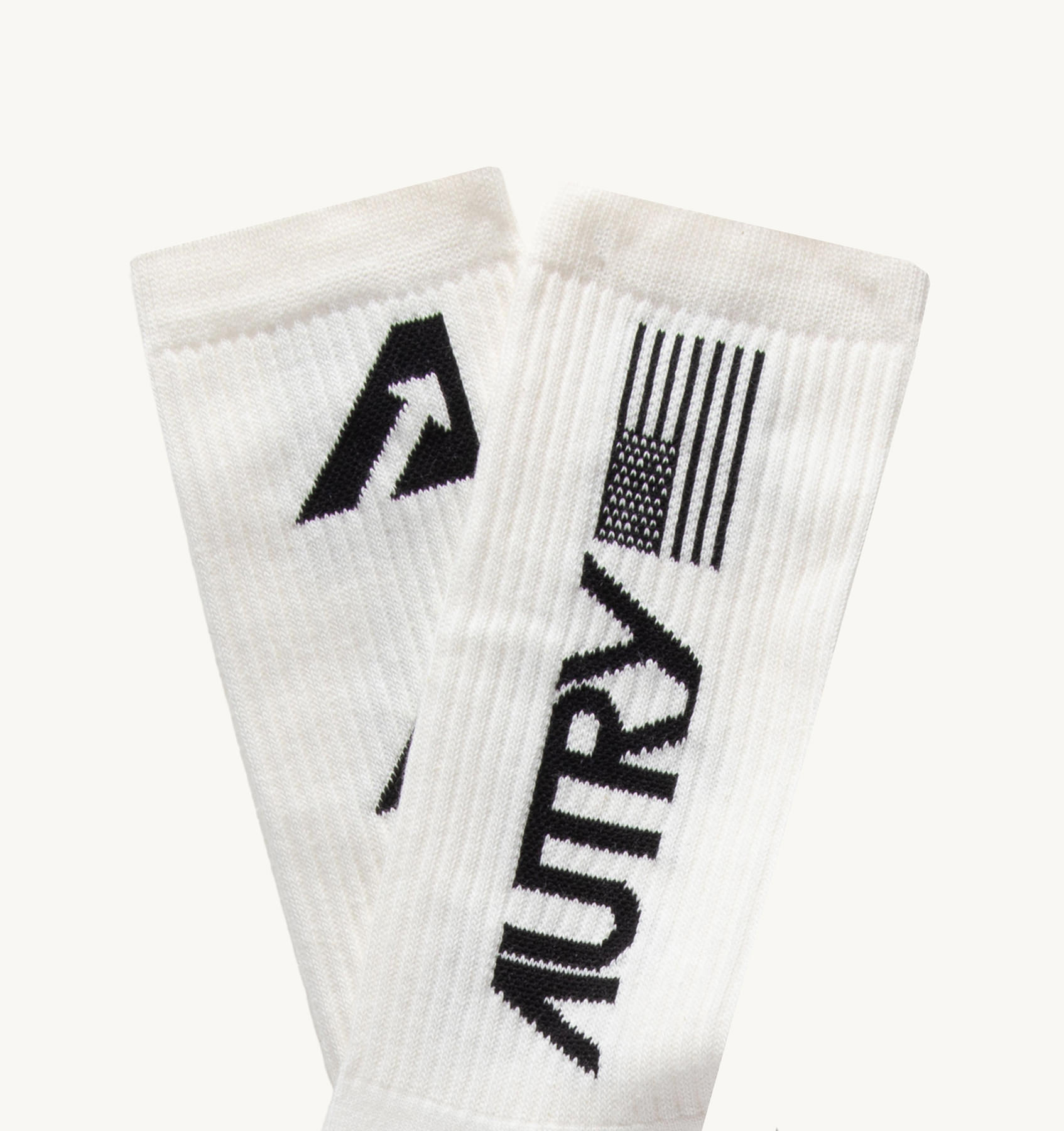 SOCKS IN BLACK COTTON TERRY