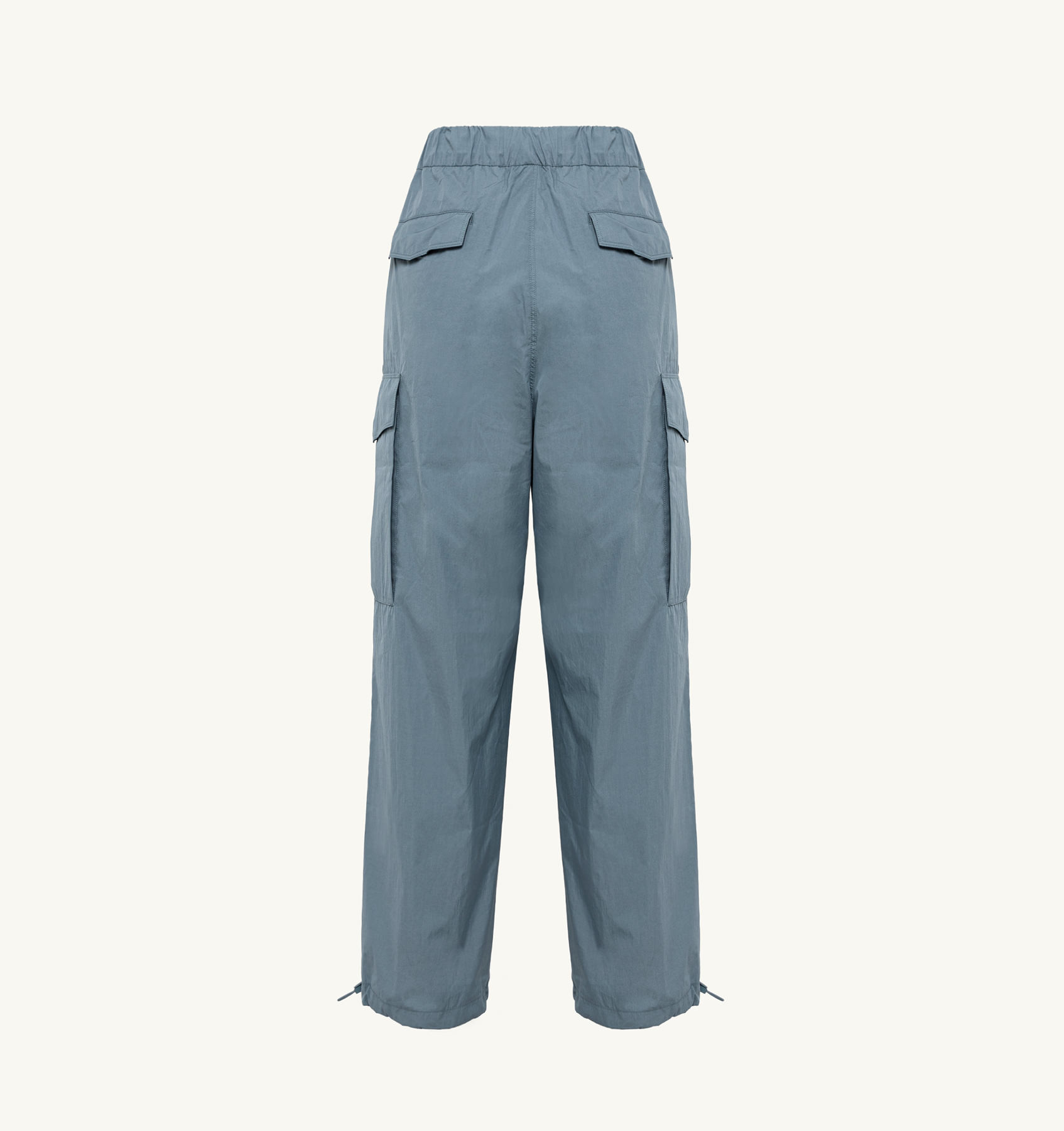 CARGO PANTS IN AIR FORCE BLUE NYLON