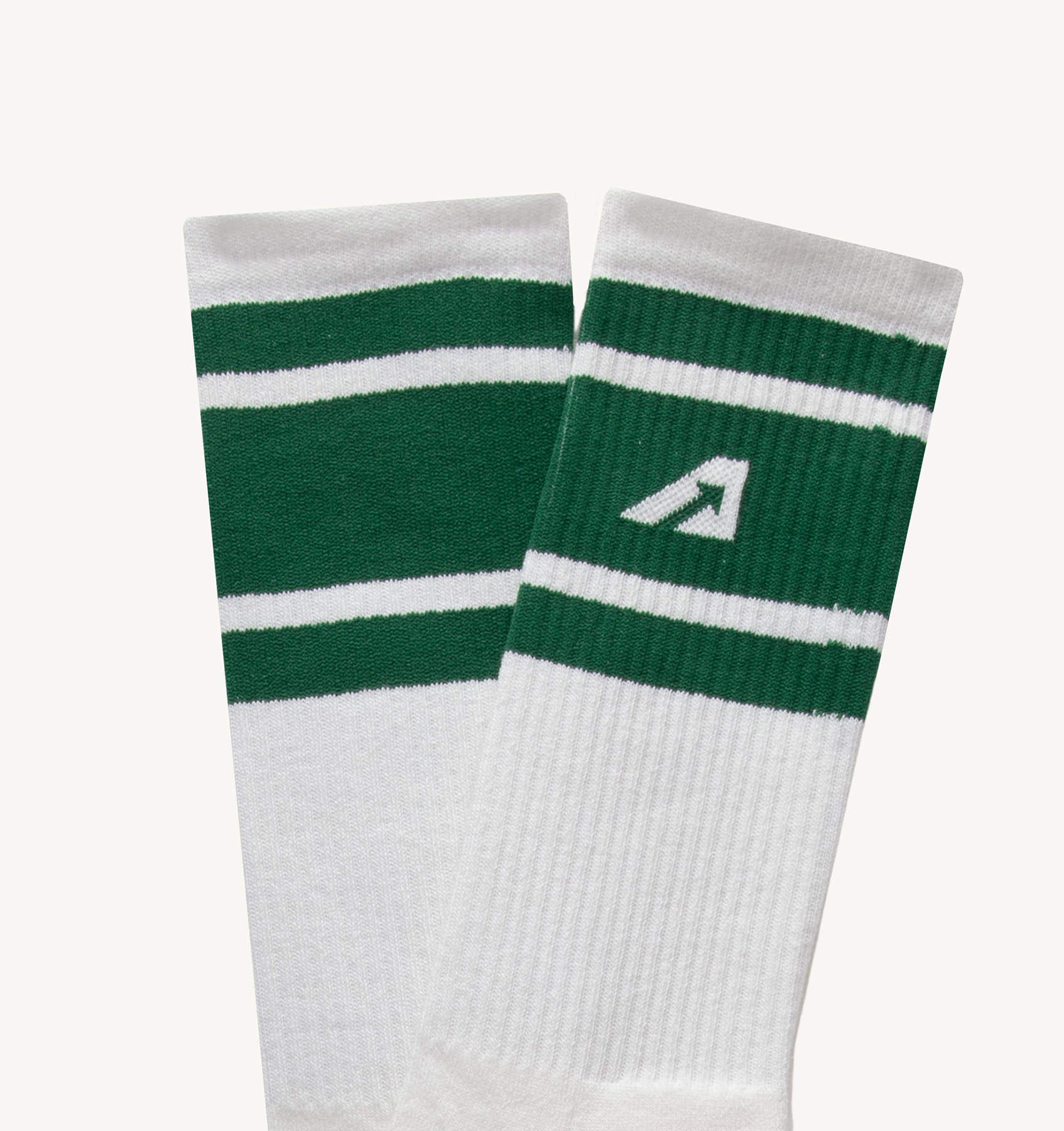 SOCKS IN GREEN COTTON TERRY