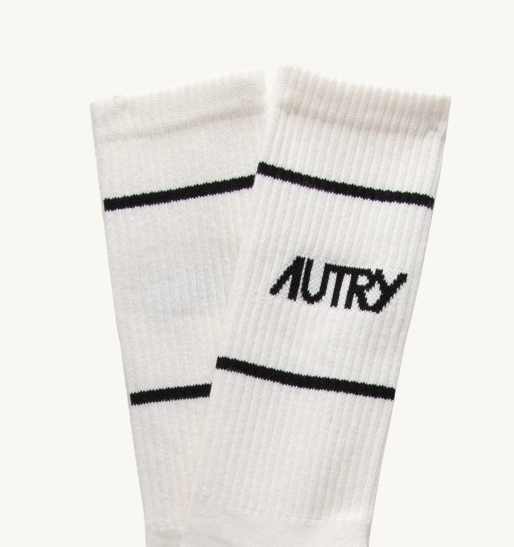 SOCKS IN WHITE COTTON TERRY