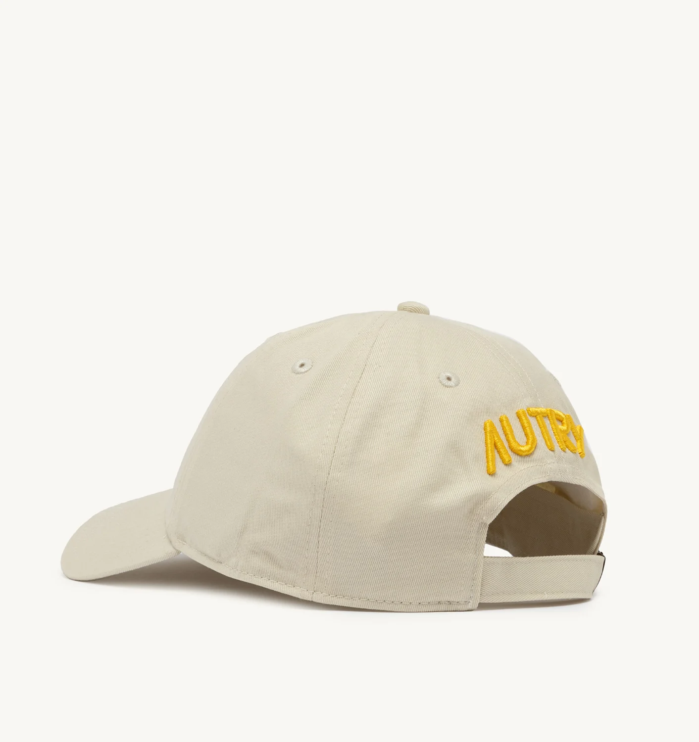 BASEBALL CAP IN EMBROIDERED WHITE COTTON