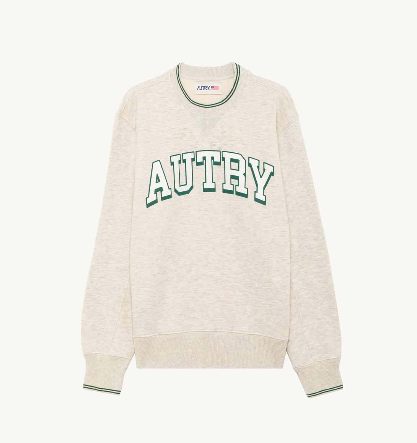 SWEATSHIRT IN GREY HEAVY JERSEY