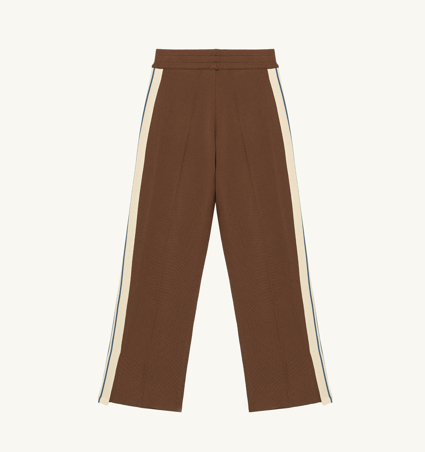 JOGGERS IN BROWN VISCOSE