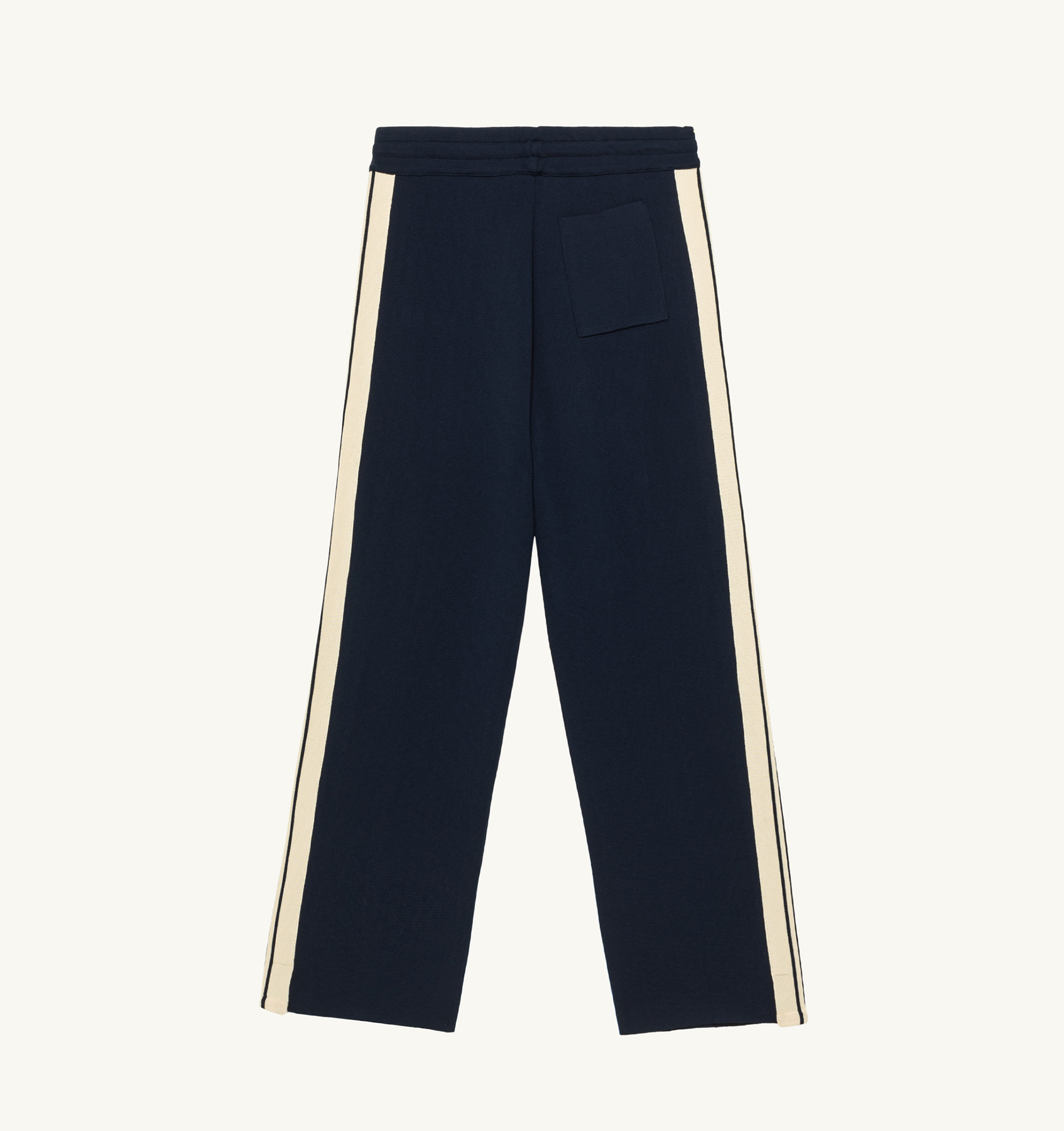 JOGGERS IN BLUE VISCOSE