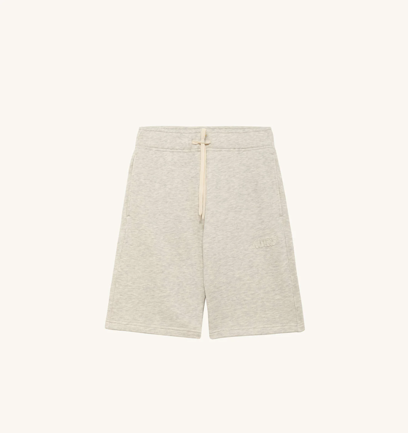 BERMUDA SHORTS IN GRAY HEAVY JERSEY