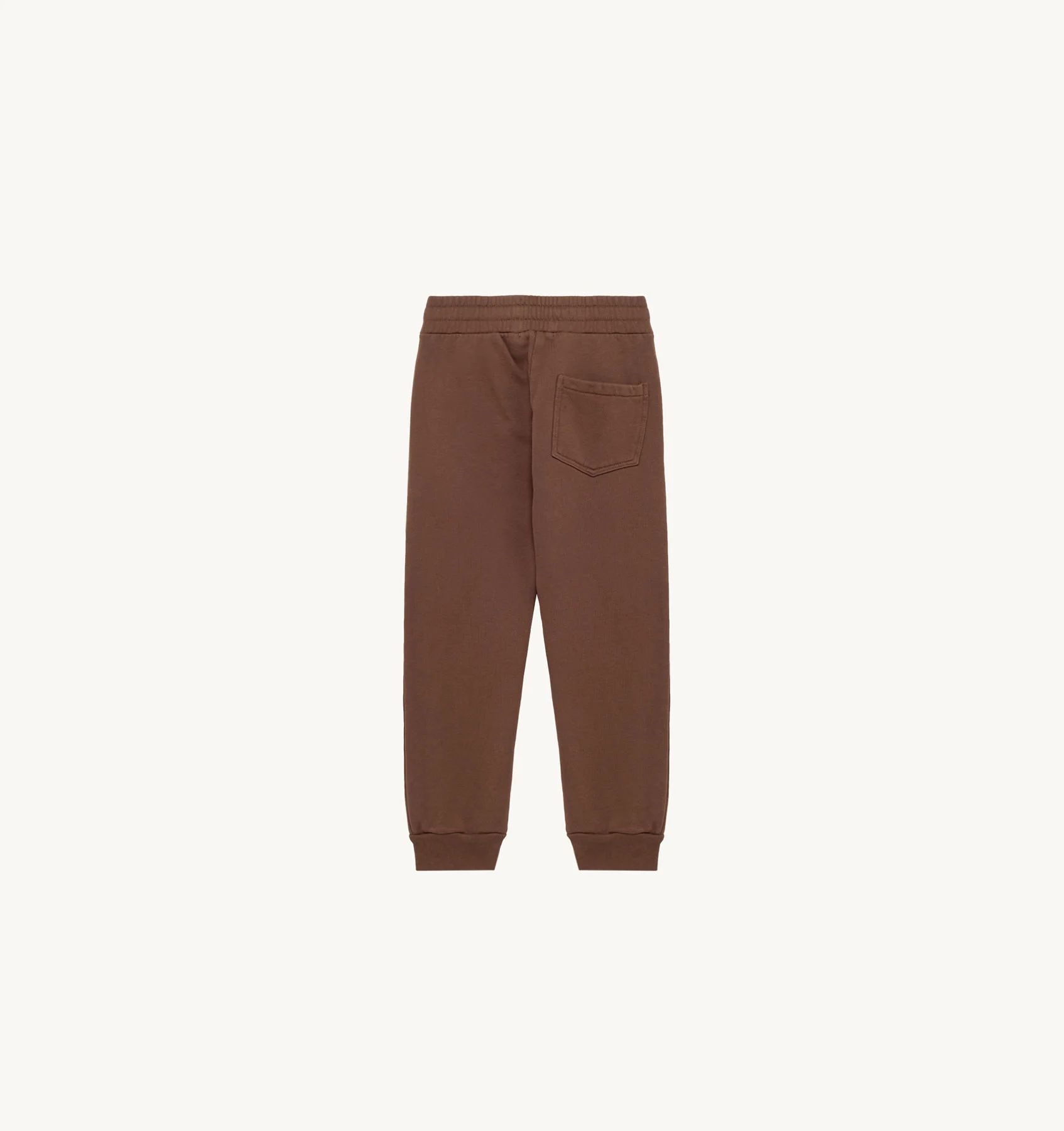 KIDS SWEATPANTS IN BROWN JERSEY