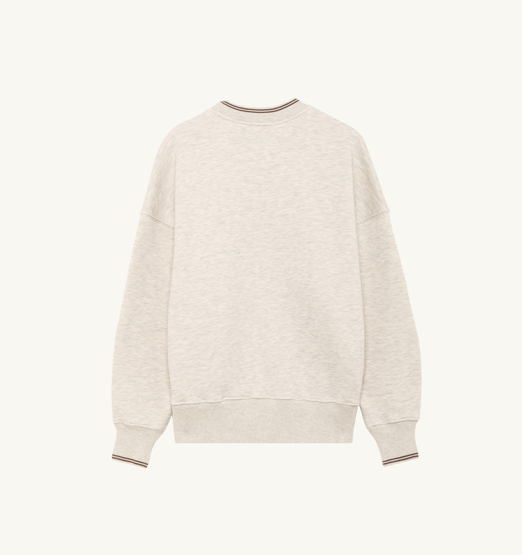 SWEATSHIRT IN GRAY HEAVY JERSEY