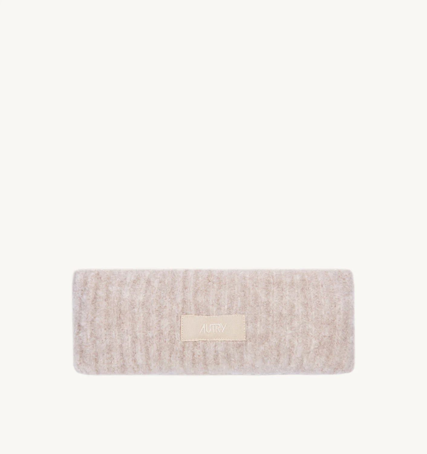 HEADBAND IN WHITE WOOL