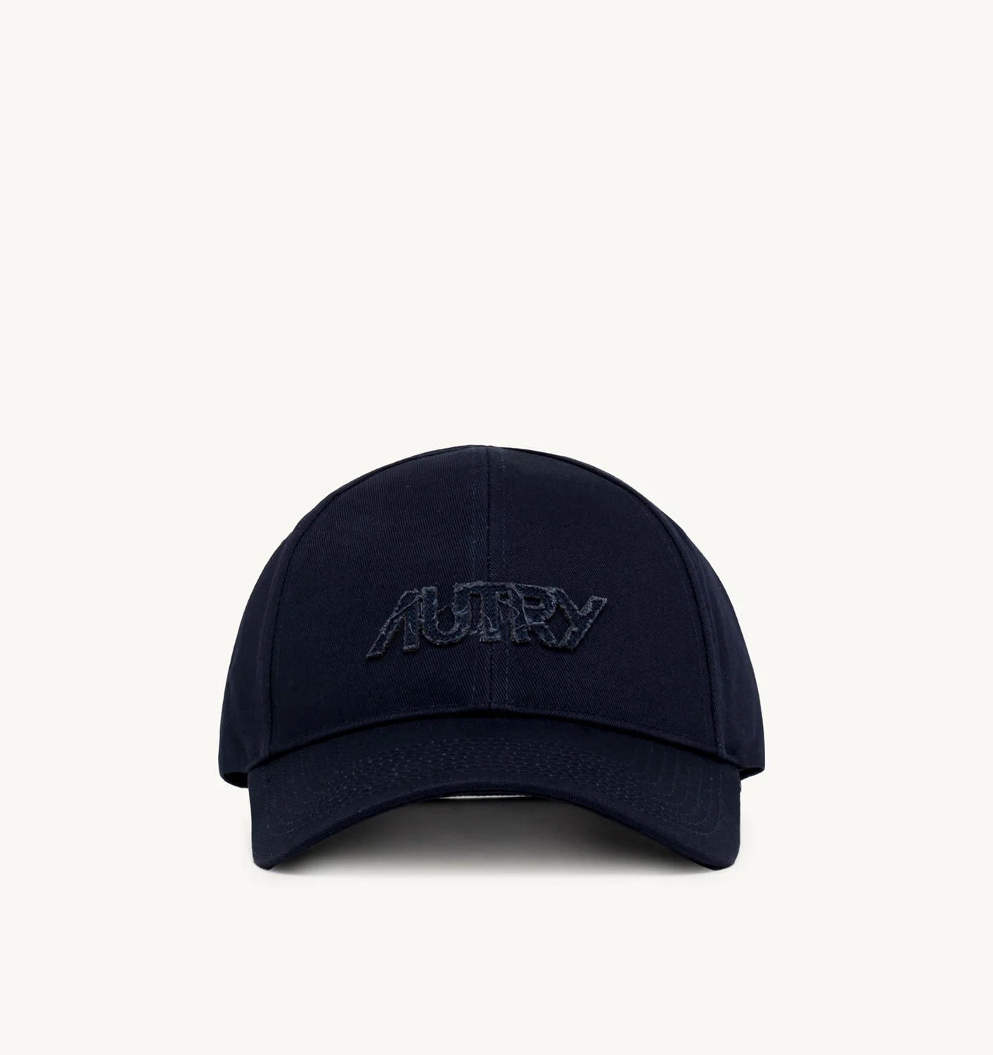 BASEBALL CAP IN BLUE COTTON GABARDINE