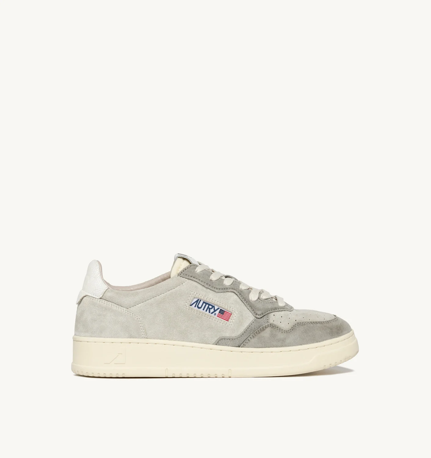 MEDALIST LOW SNEAKERS COLOR CREAM-WHITE AND GRAY