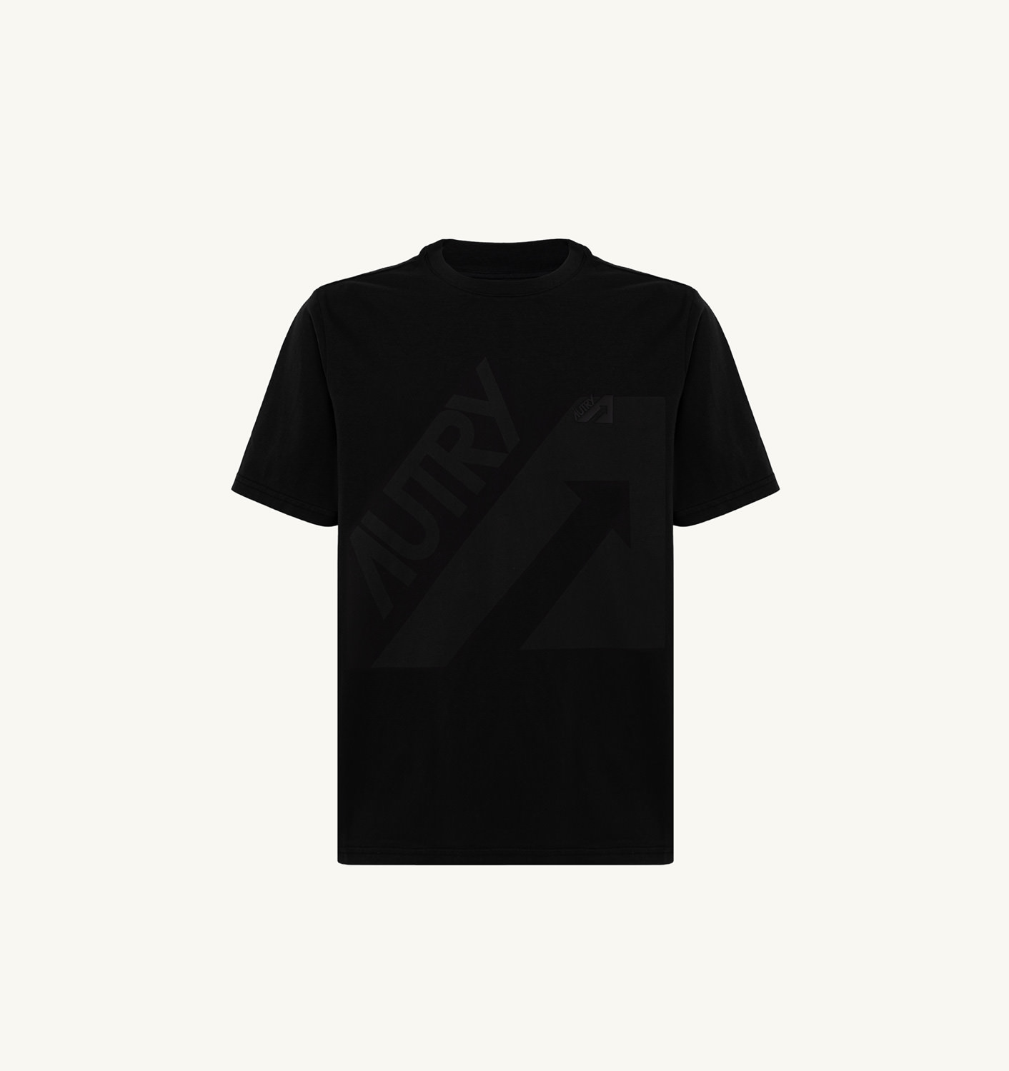 T-SHIRT IN BLACK COTTON JERSEY