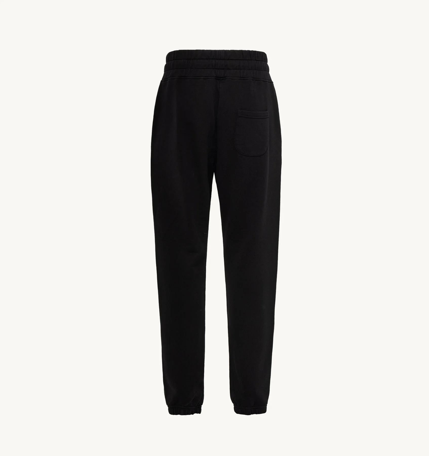 JOGGER PANTS IN BLACK COTTON