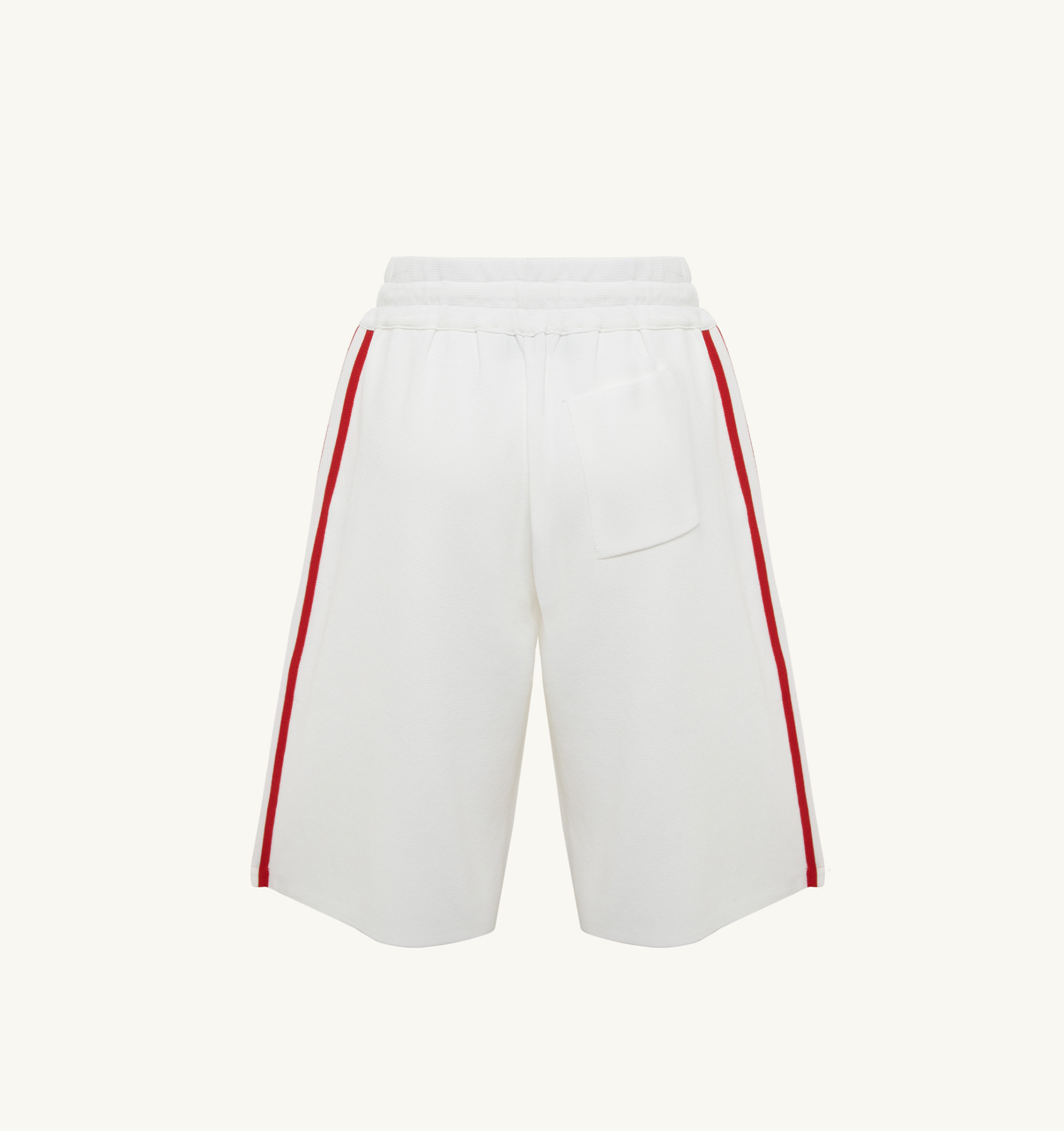 SHORTS IN WHITE VISCOSE