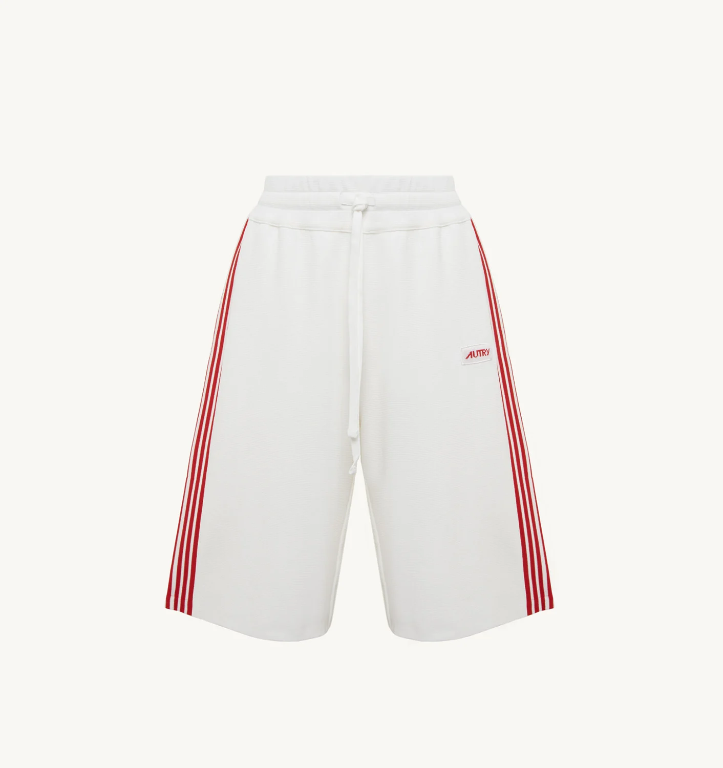 SHORTS IN WHITE VISCOSE