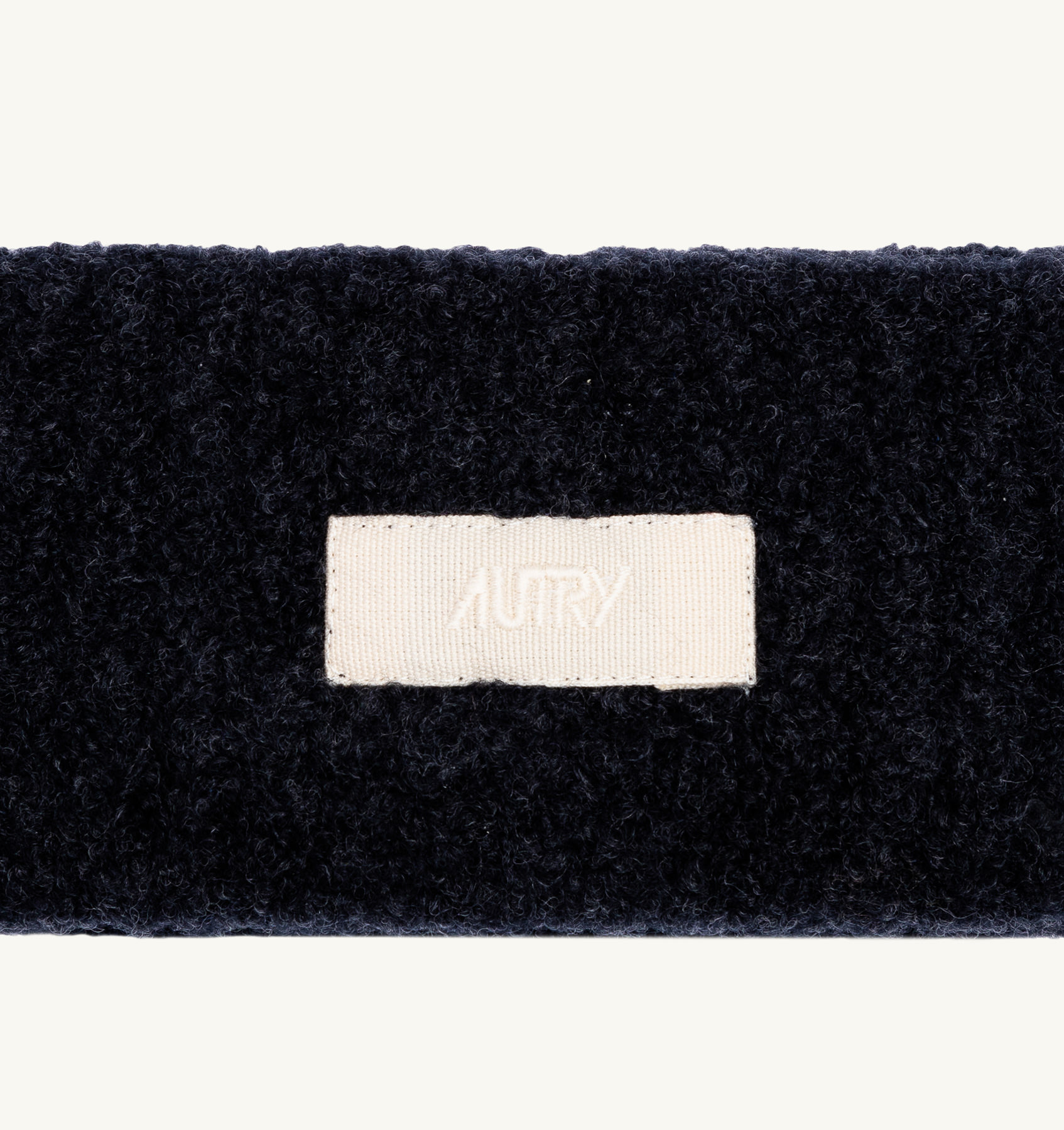 HEADBAND IN GRAY WOOL