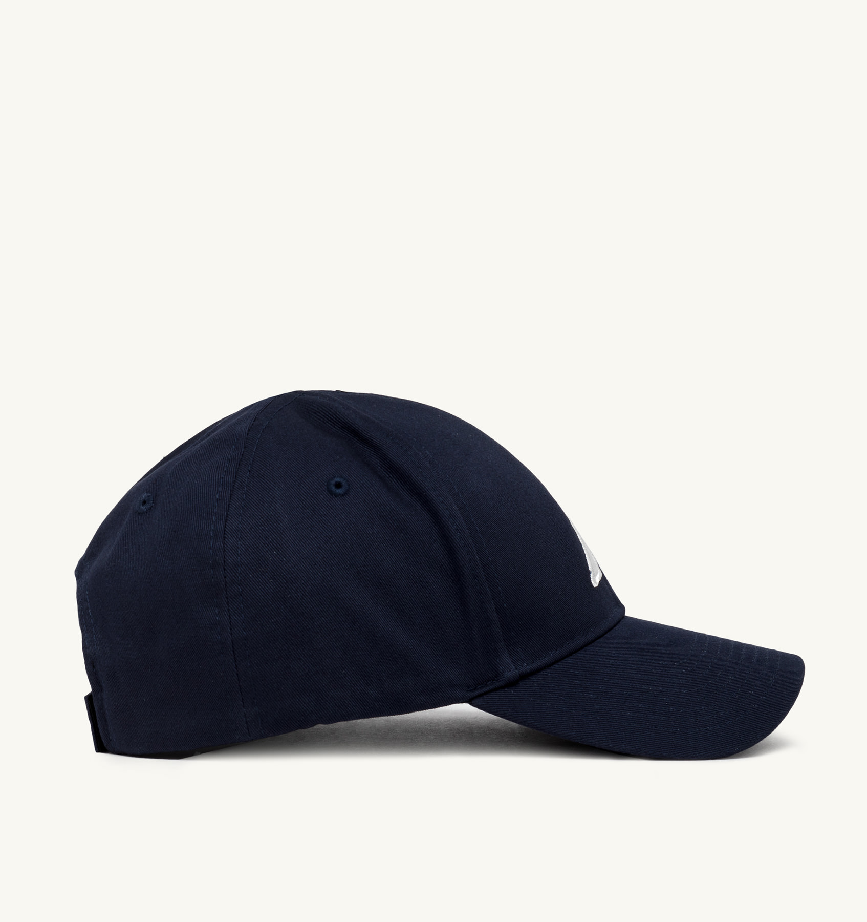 BASEBALL CAP IN BLUE COTTON GABARDINE