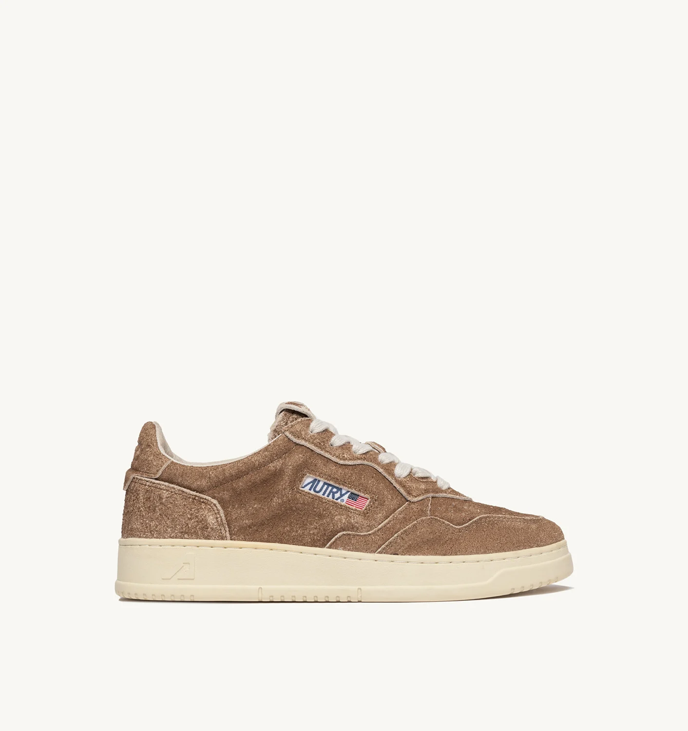 MEDALIST LOW SNEAKERS IN BROWN SUEDE