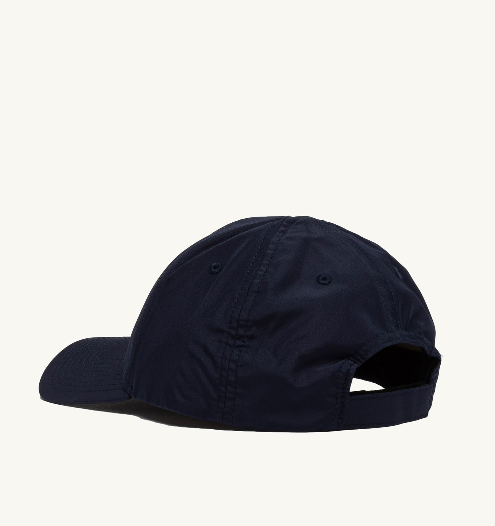 BASEBALL CAP IN BLUE NYLON WITH BRICK LOGO