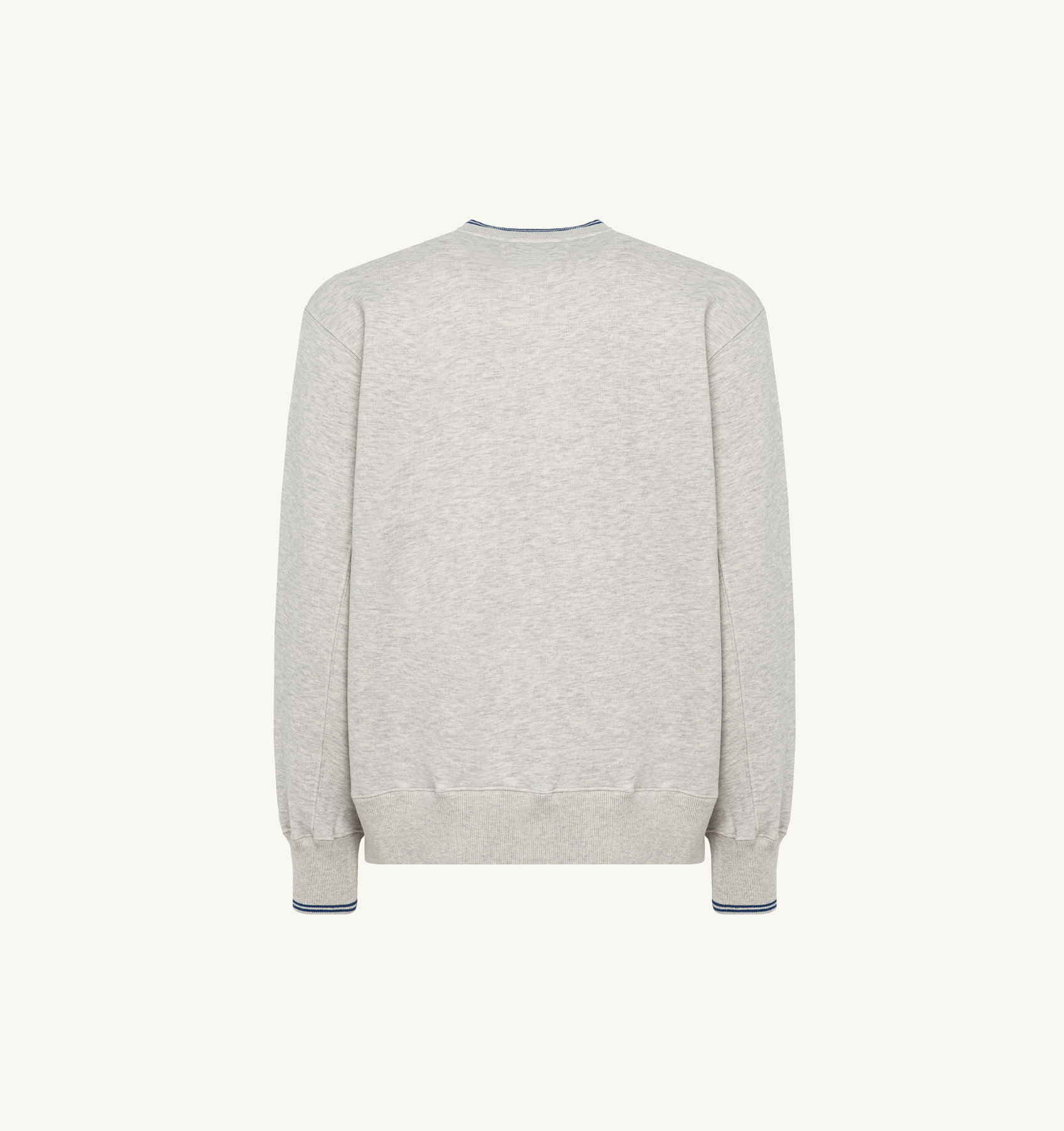 RELAXED FIT CREW NECK SWEATSHIRT IN COTTON