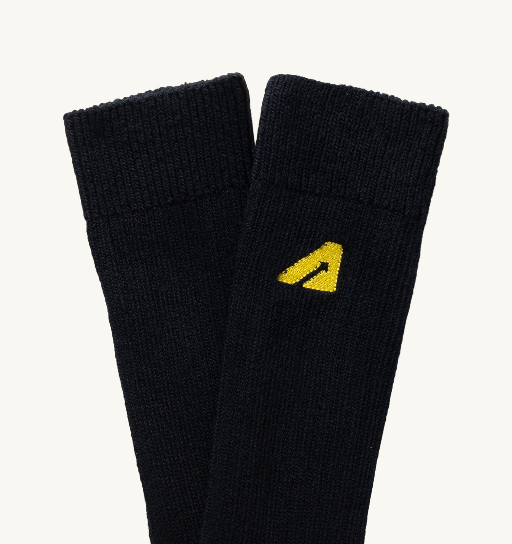 SOCKS IN BLUE KNITTED COTTON