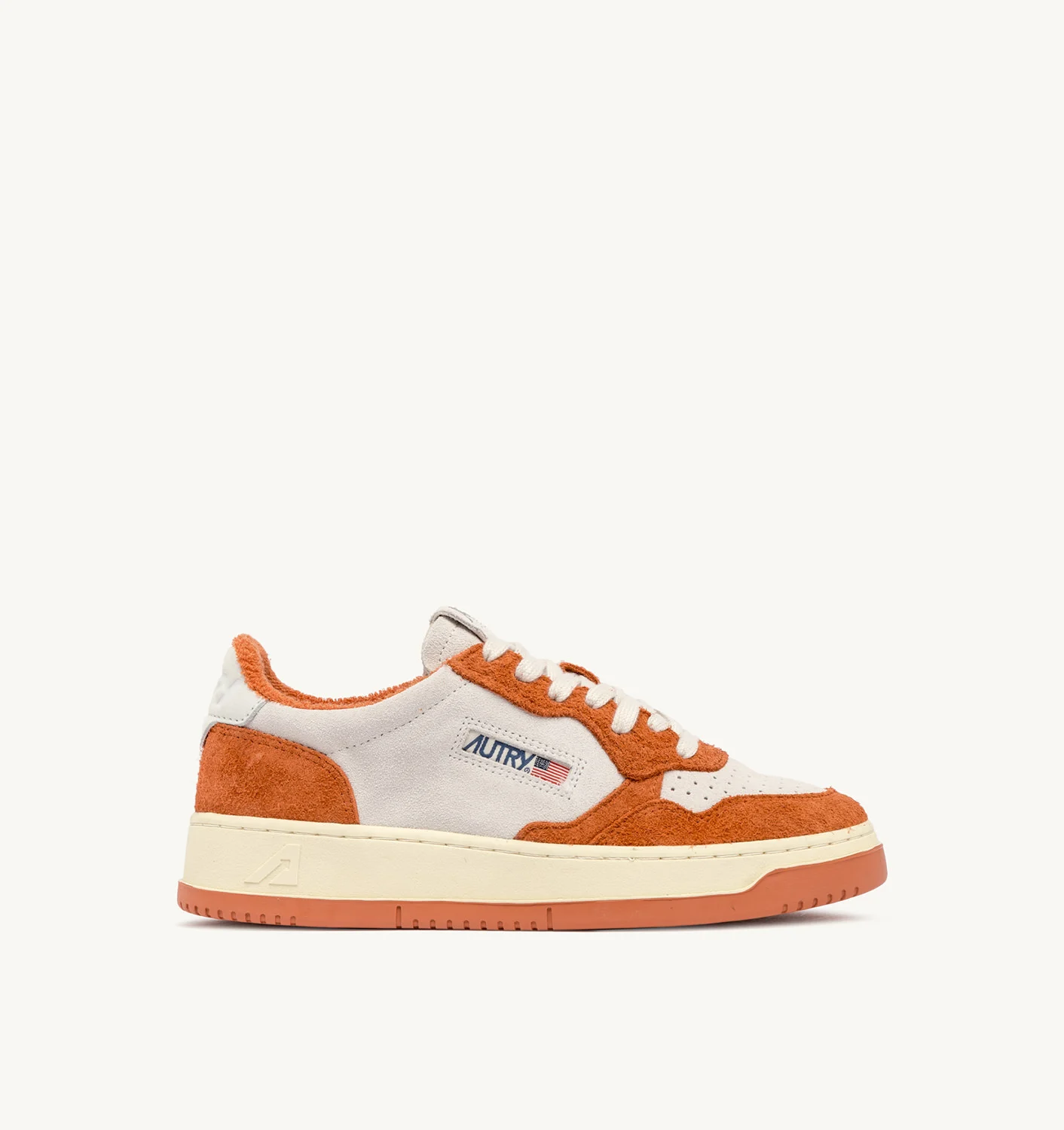 MEDALIST LOW SNEAKERS IN TERRACOTTA SUEDE
