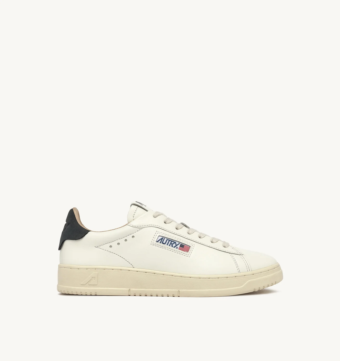 DALLAS LOW SNEAKERS IN WHITE AND SPACE LEATHER