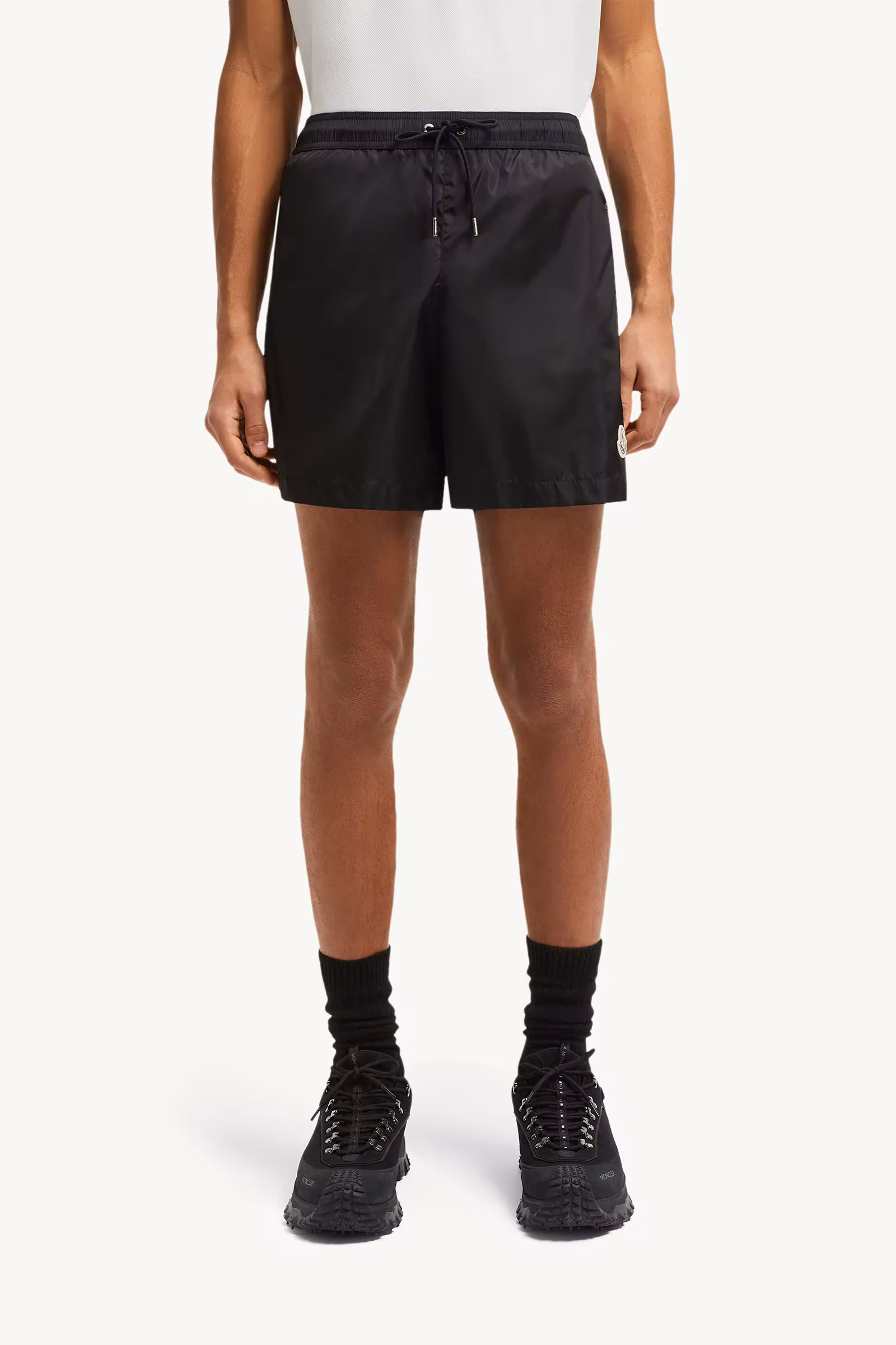 Logo Patch Swim Shorts