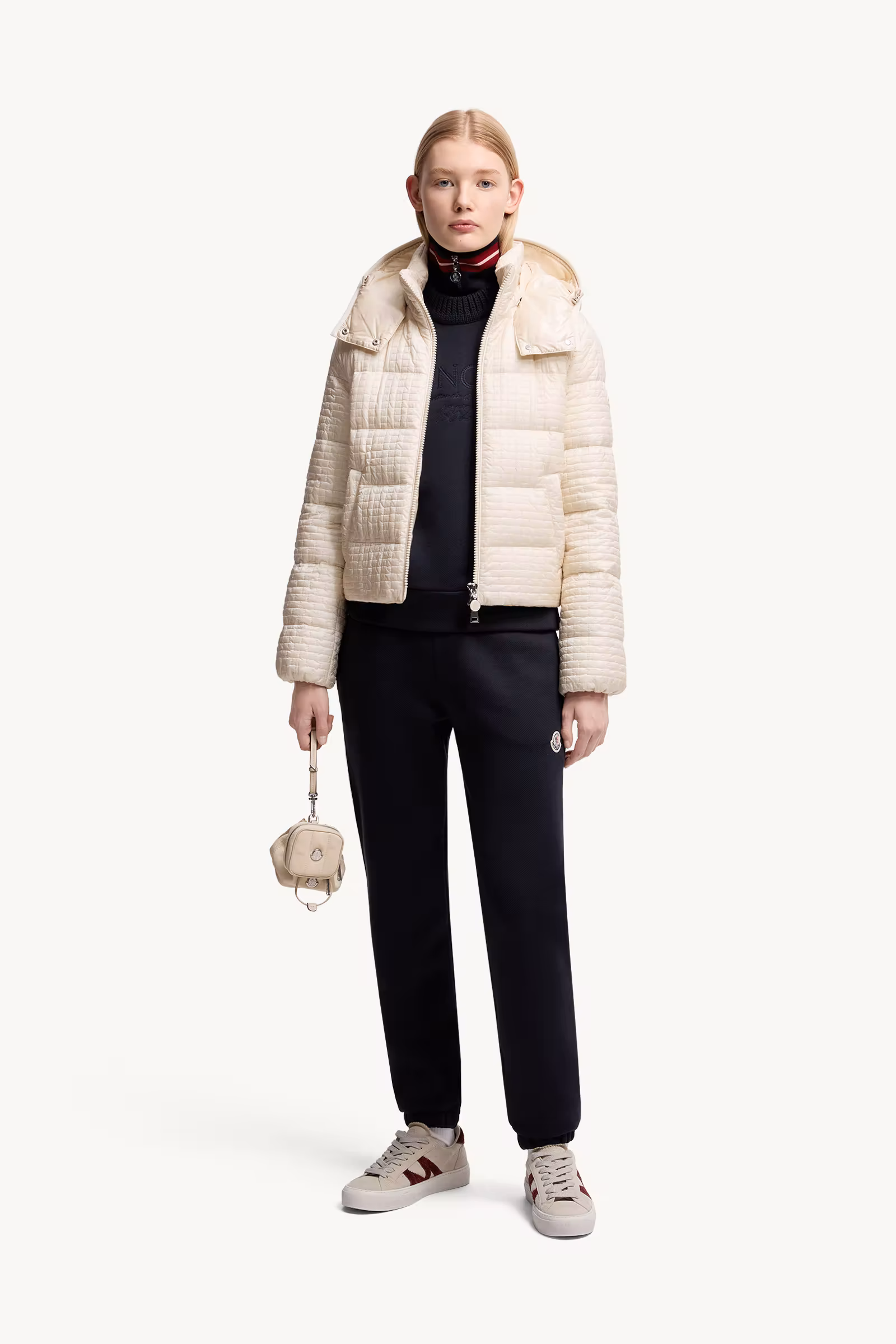 Logo Patch Cotton Sweatpants