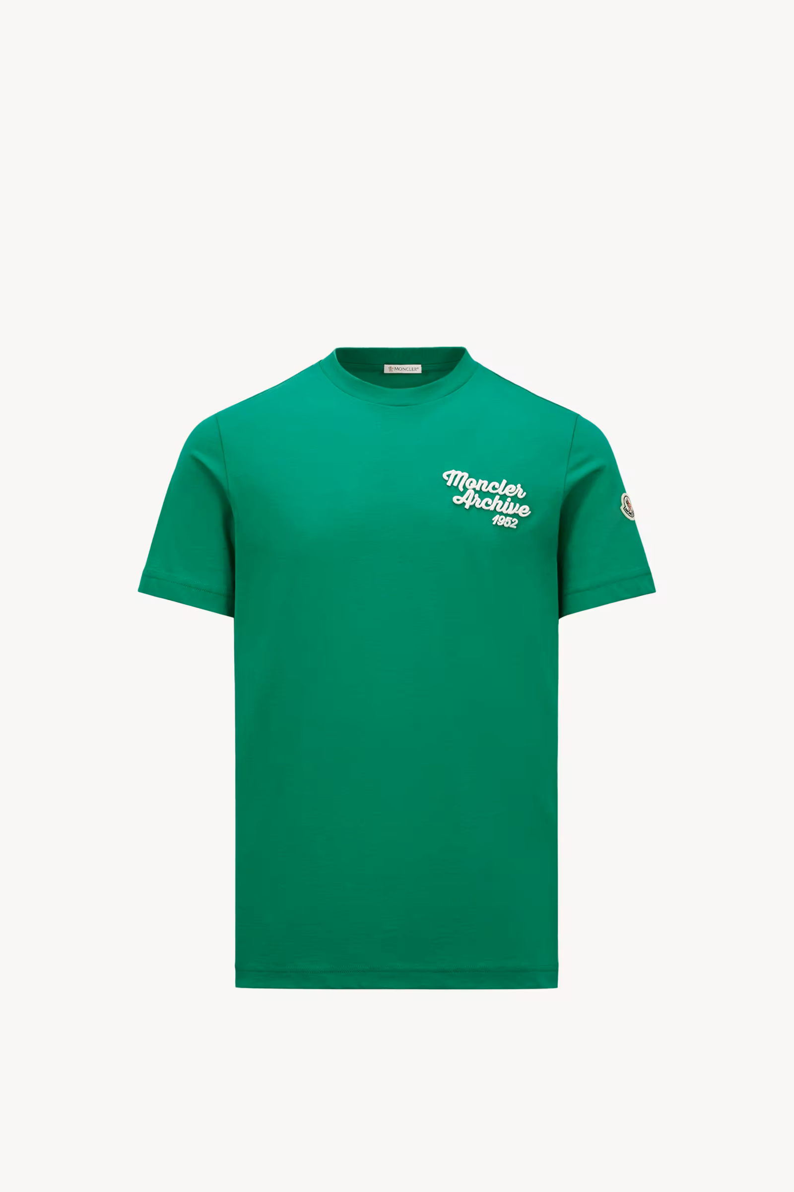 Embroidered Logo Cotton T-Shirt