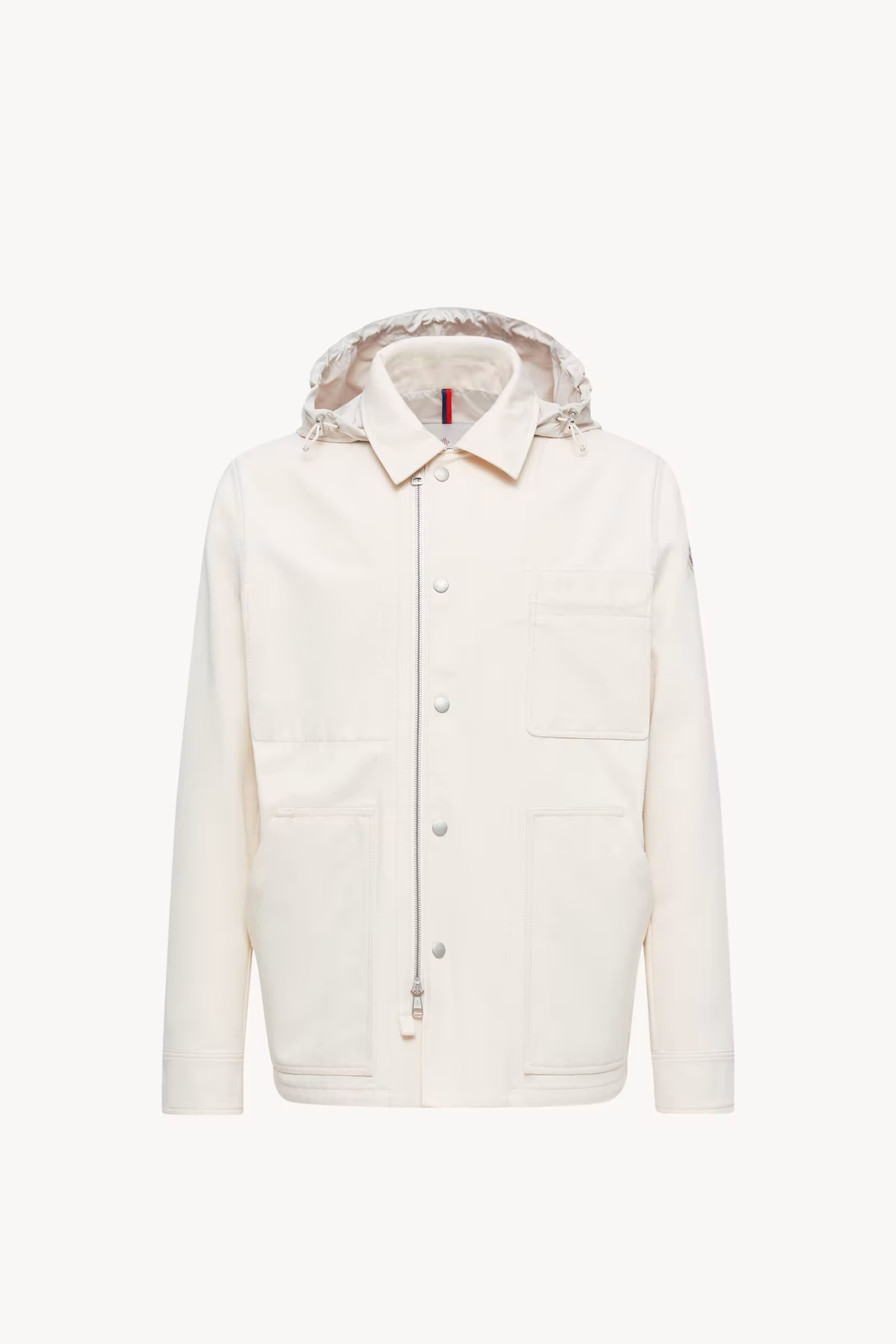 Guerledan Hooded Cotton Shirt Jacket