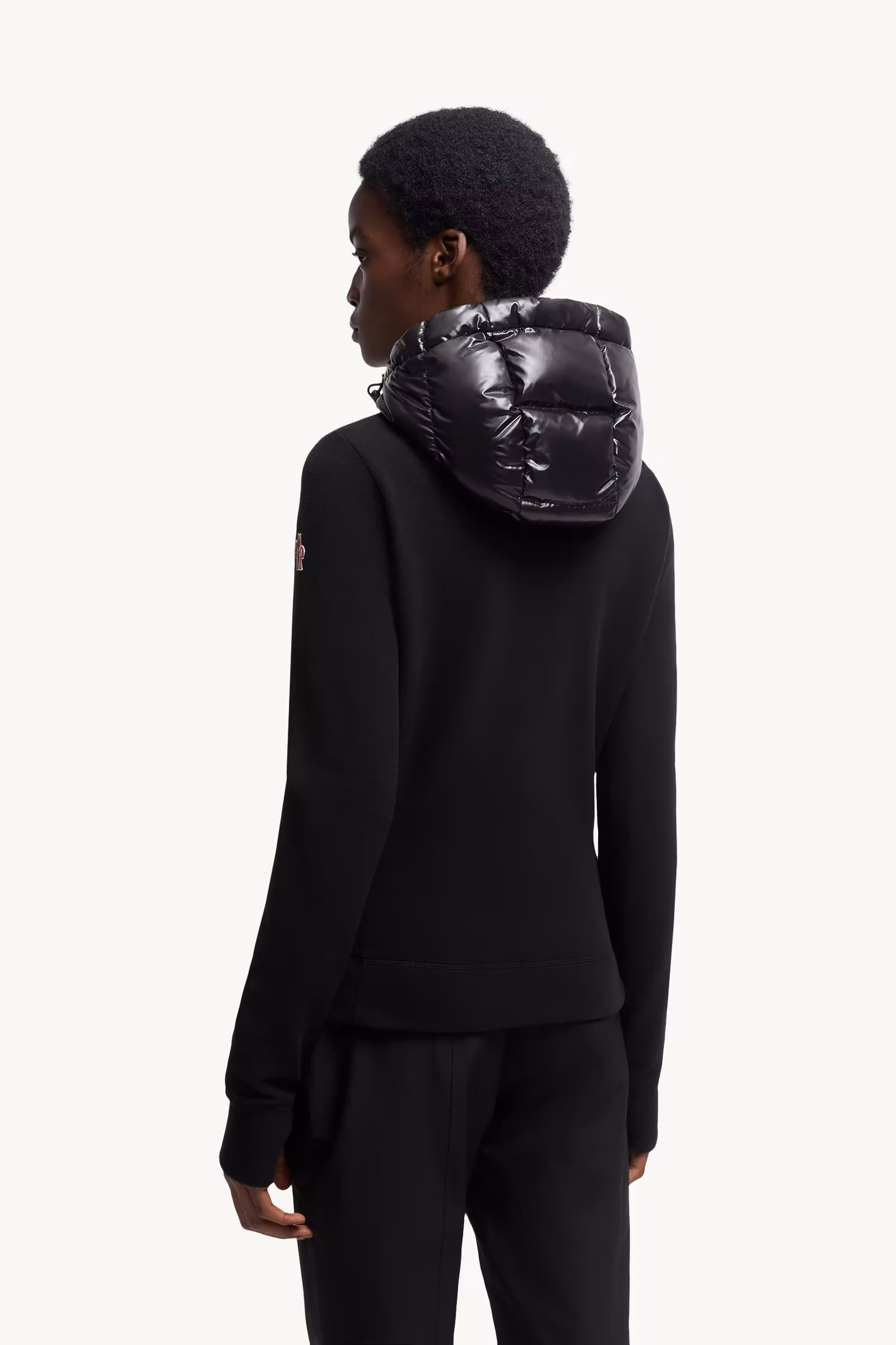 Padded Zip-Up Hoodie