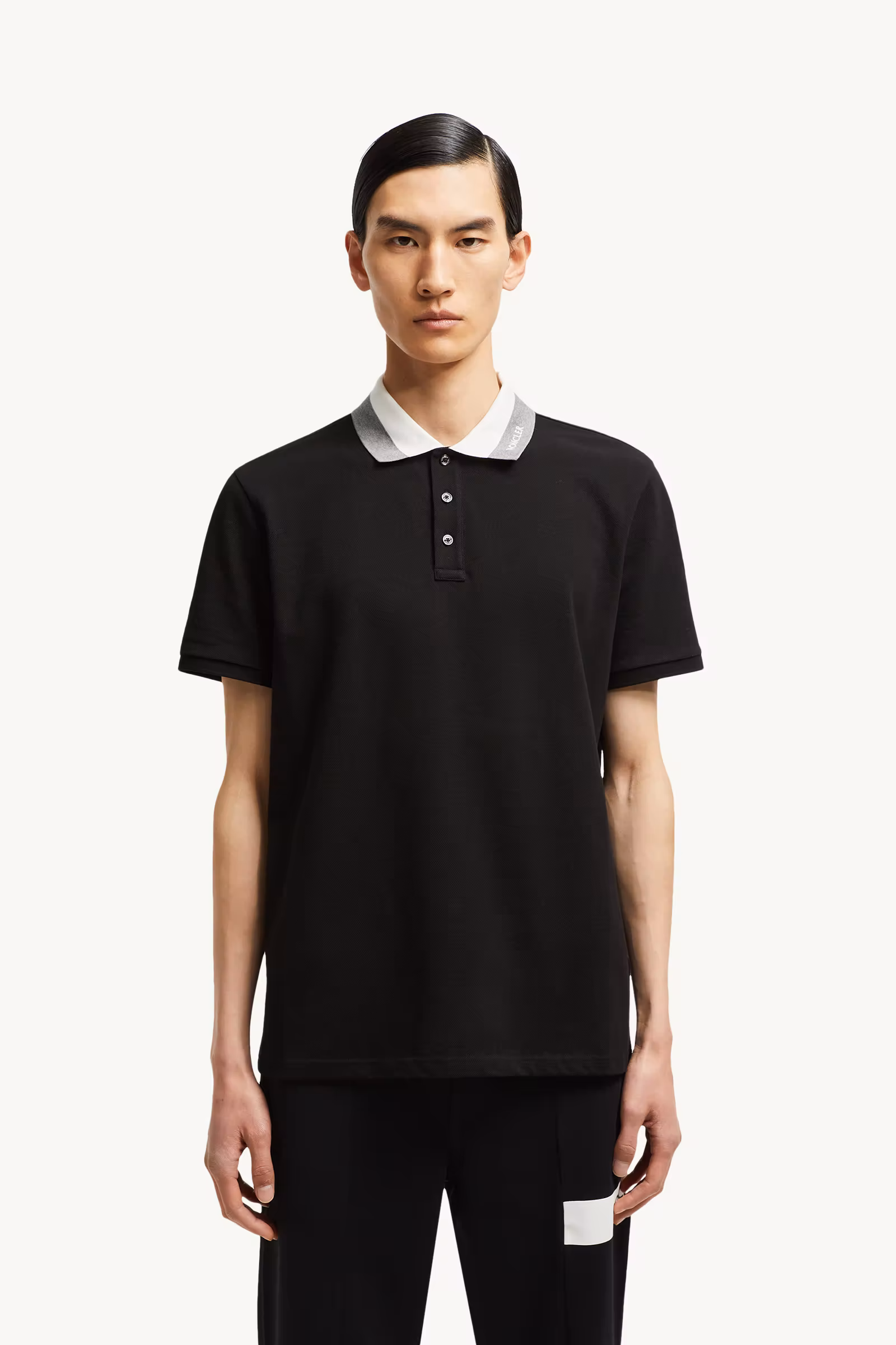 Embroidered Logo Cotton Piquet Polo Shirt
