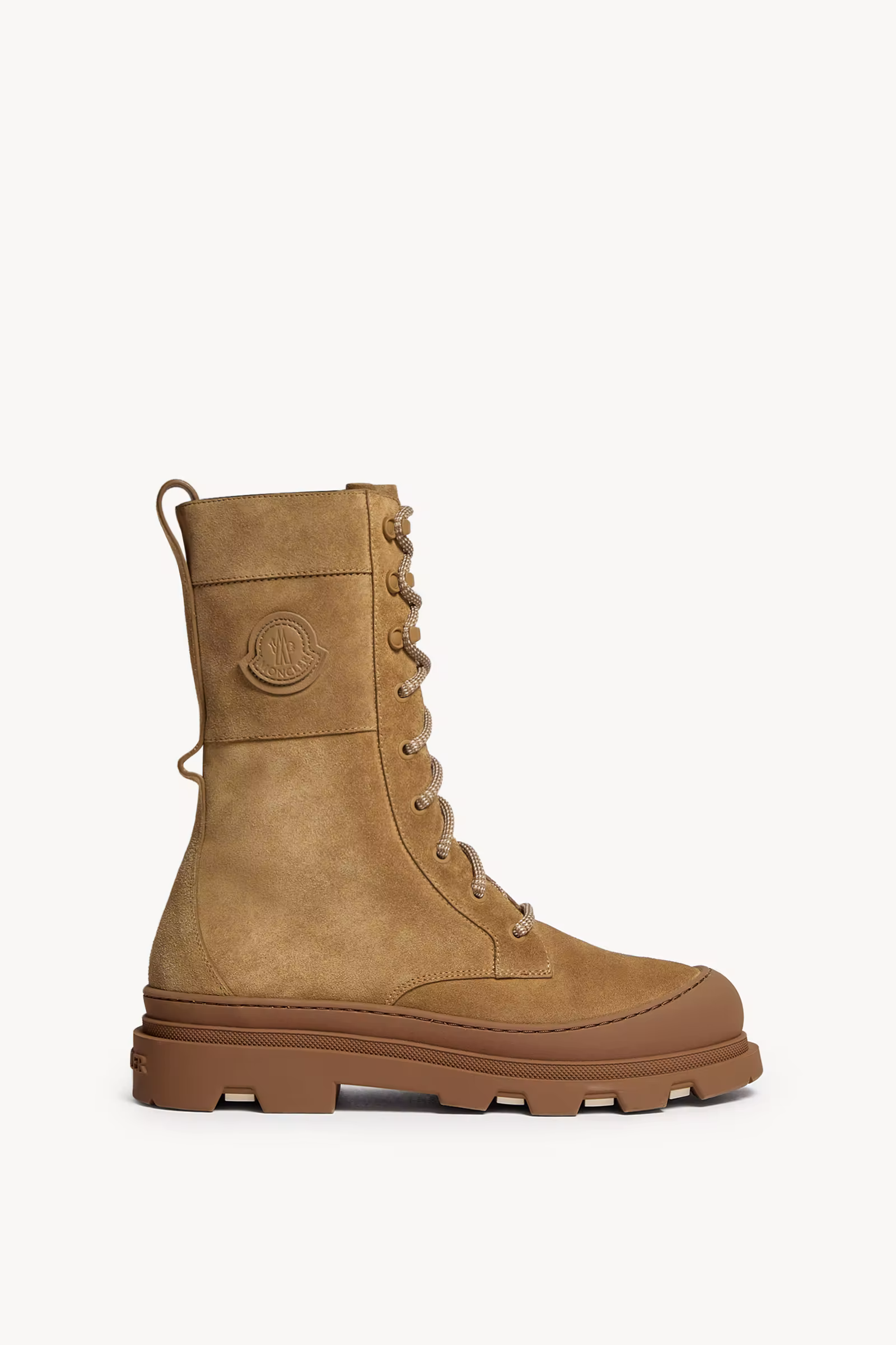 Vera High Suede Lace-Up Boots