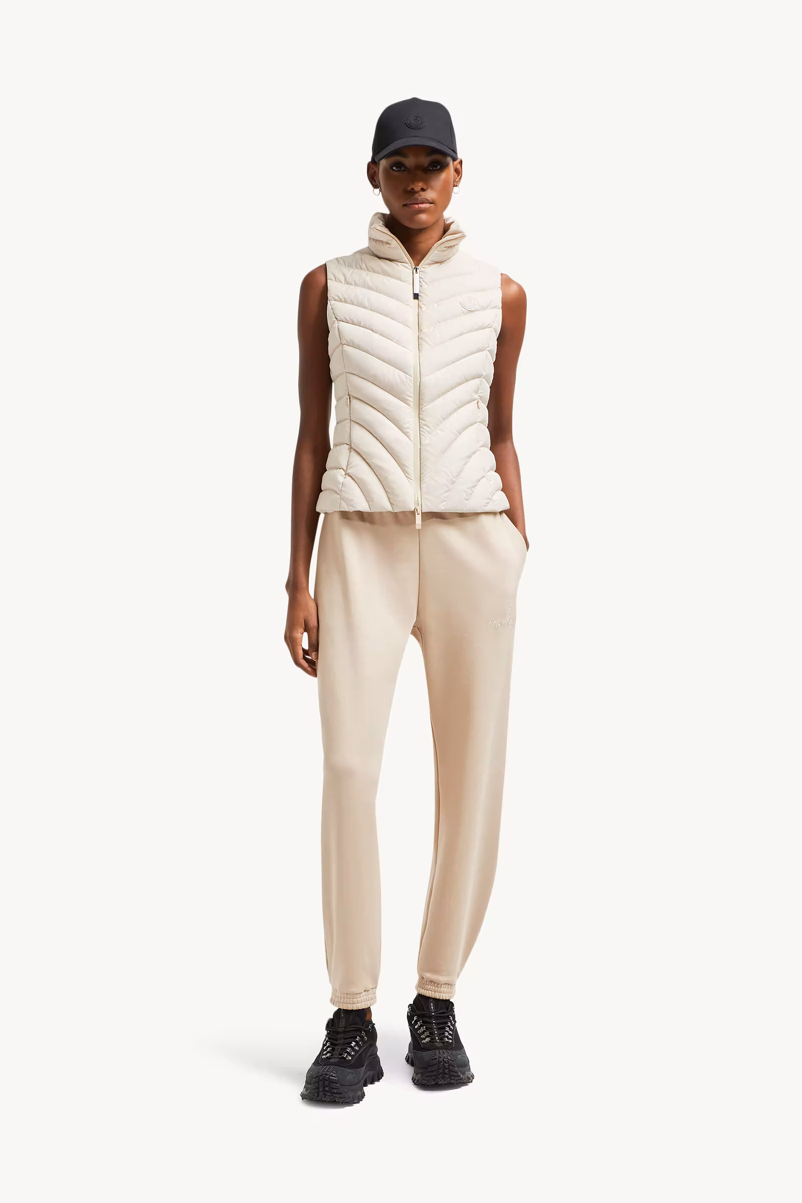 Granes Diagonal-Quilted Down Vest