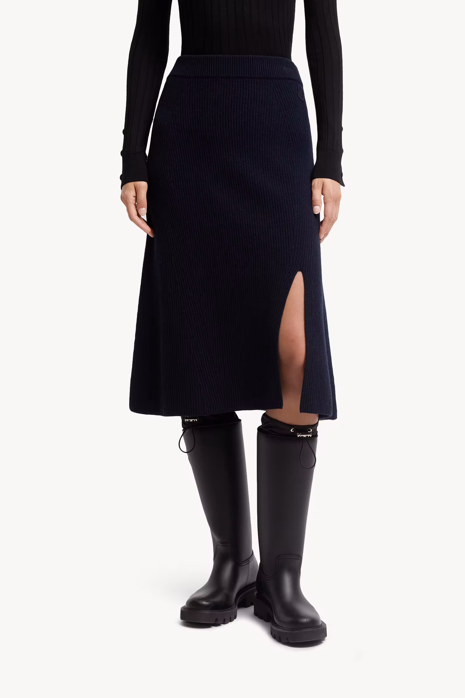Wool & Cashmere Midi Skirt