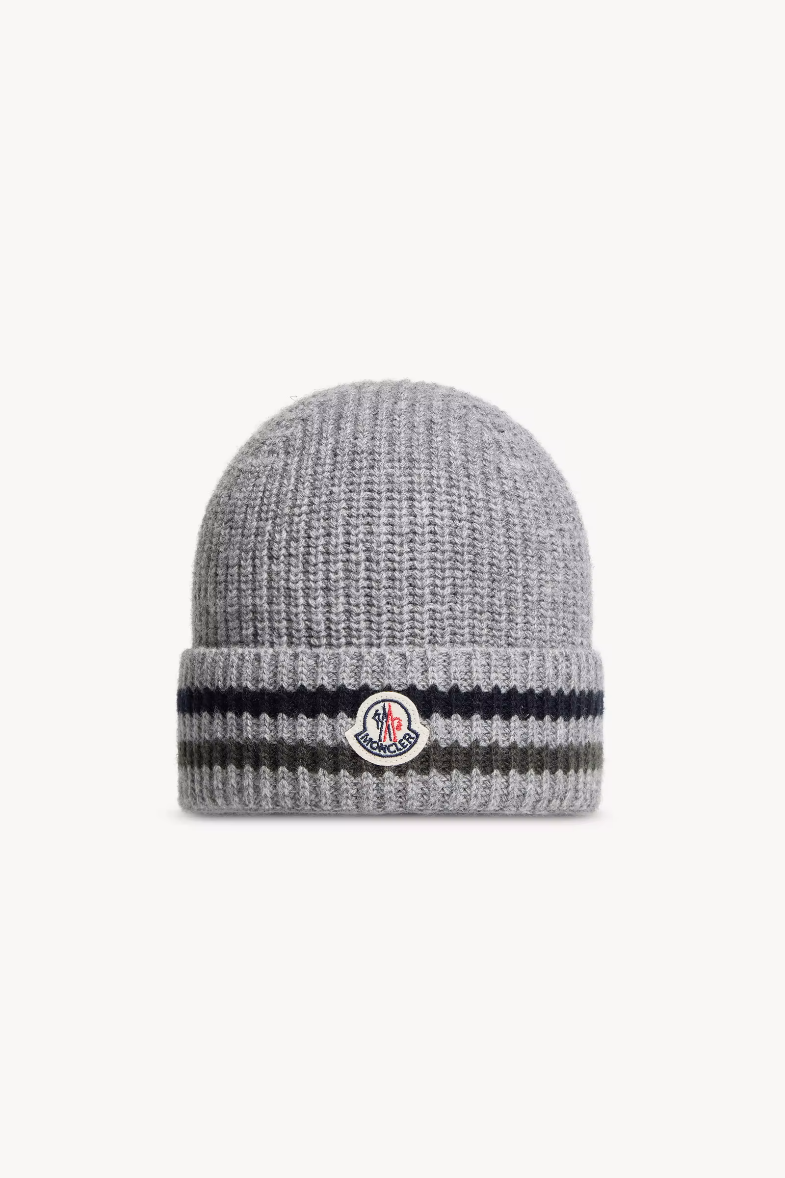 Striped Wool Beanie