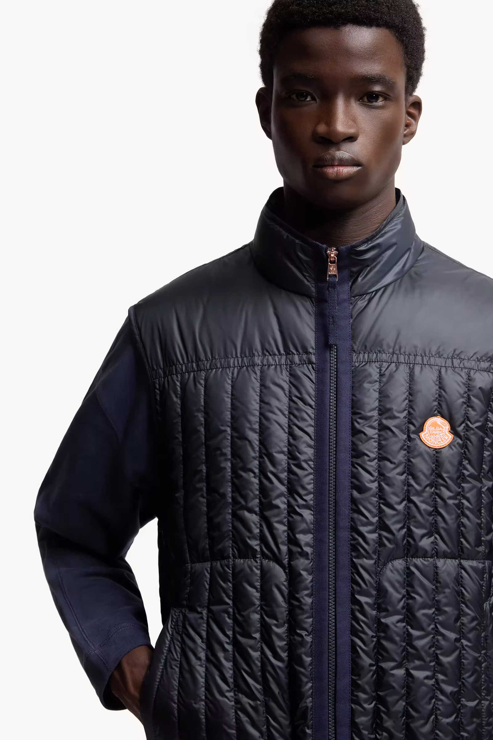 Moncler x Gilga Farm by Donald Glover Tangerine Down Vest