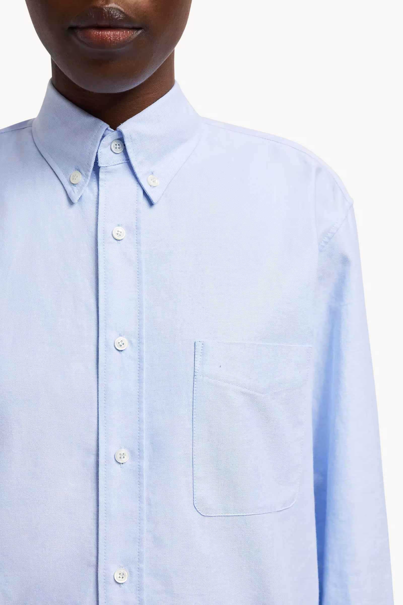 Long Sleeve Oxford Cotton Shirt