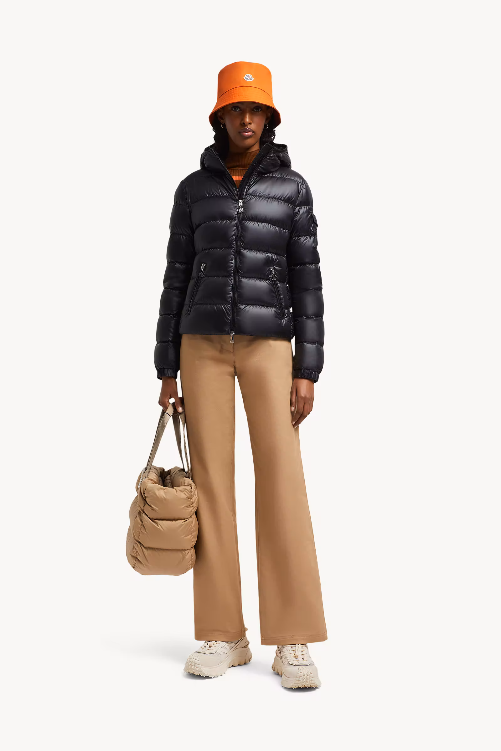 Gles Hooded Short Down Jacket