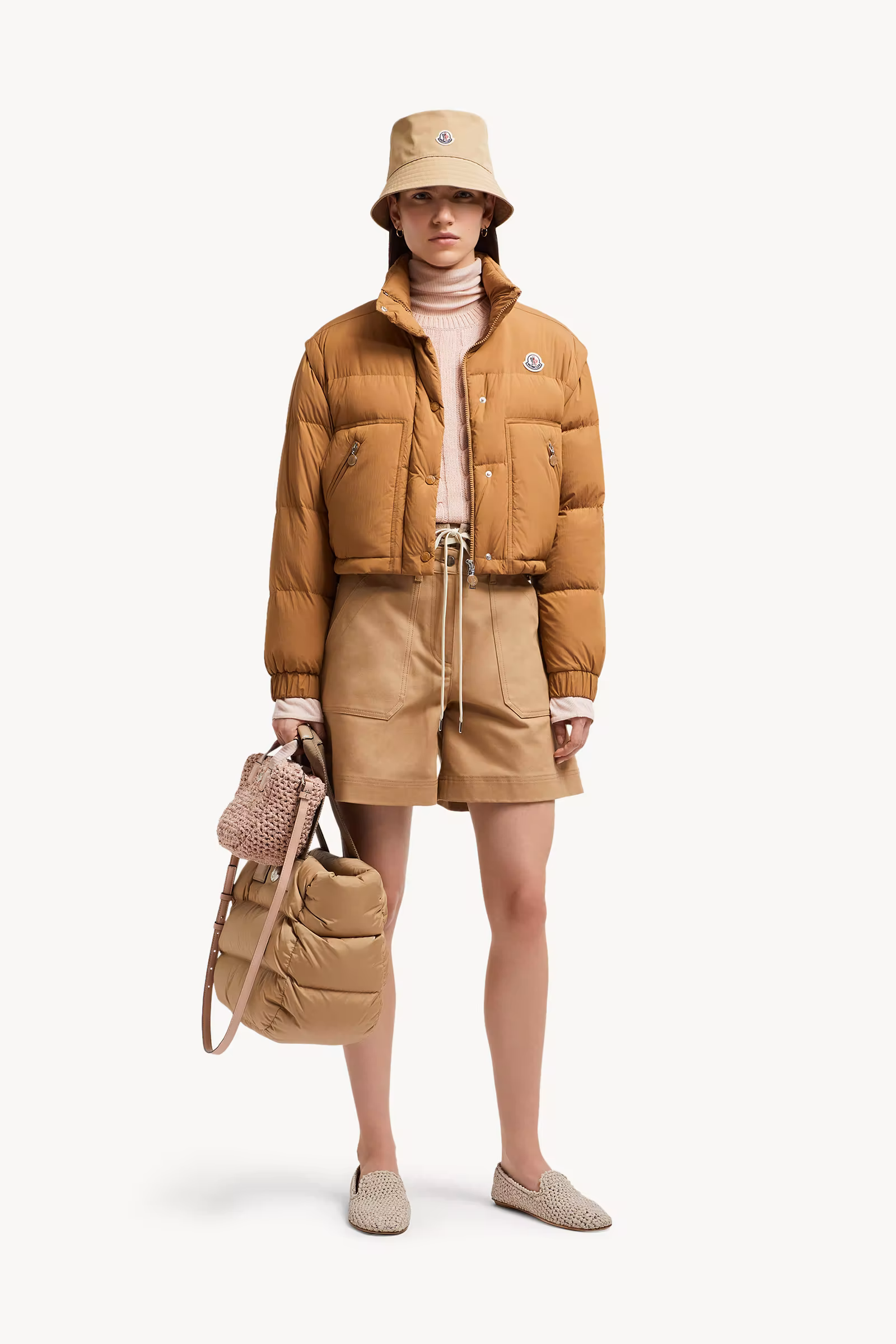 Cotton Gabardine Bermuda Shorts