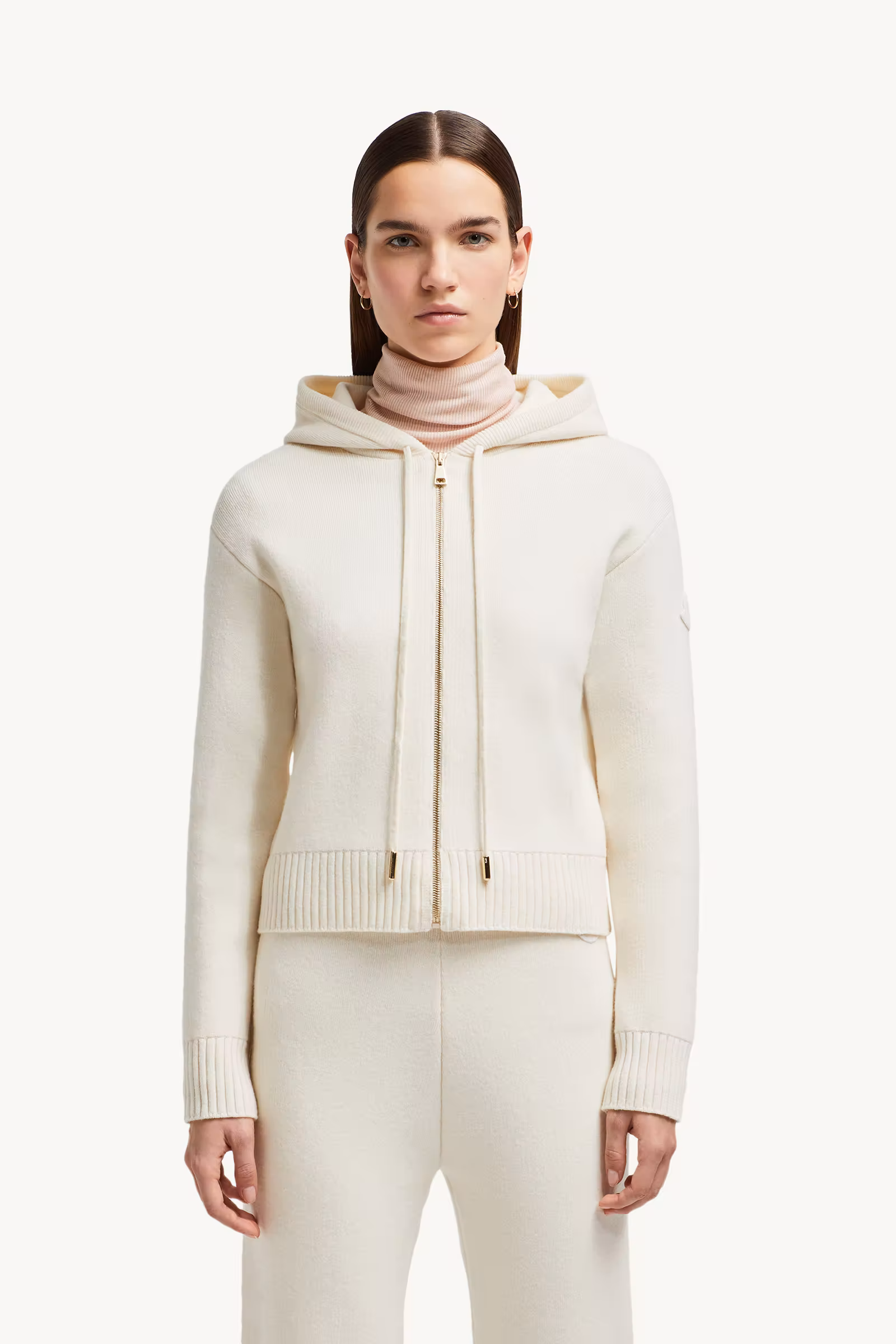 Wool & Cashmere Zip-Up Hoodie