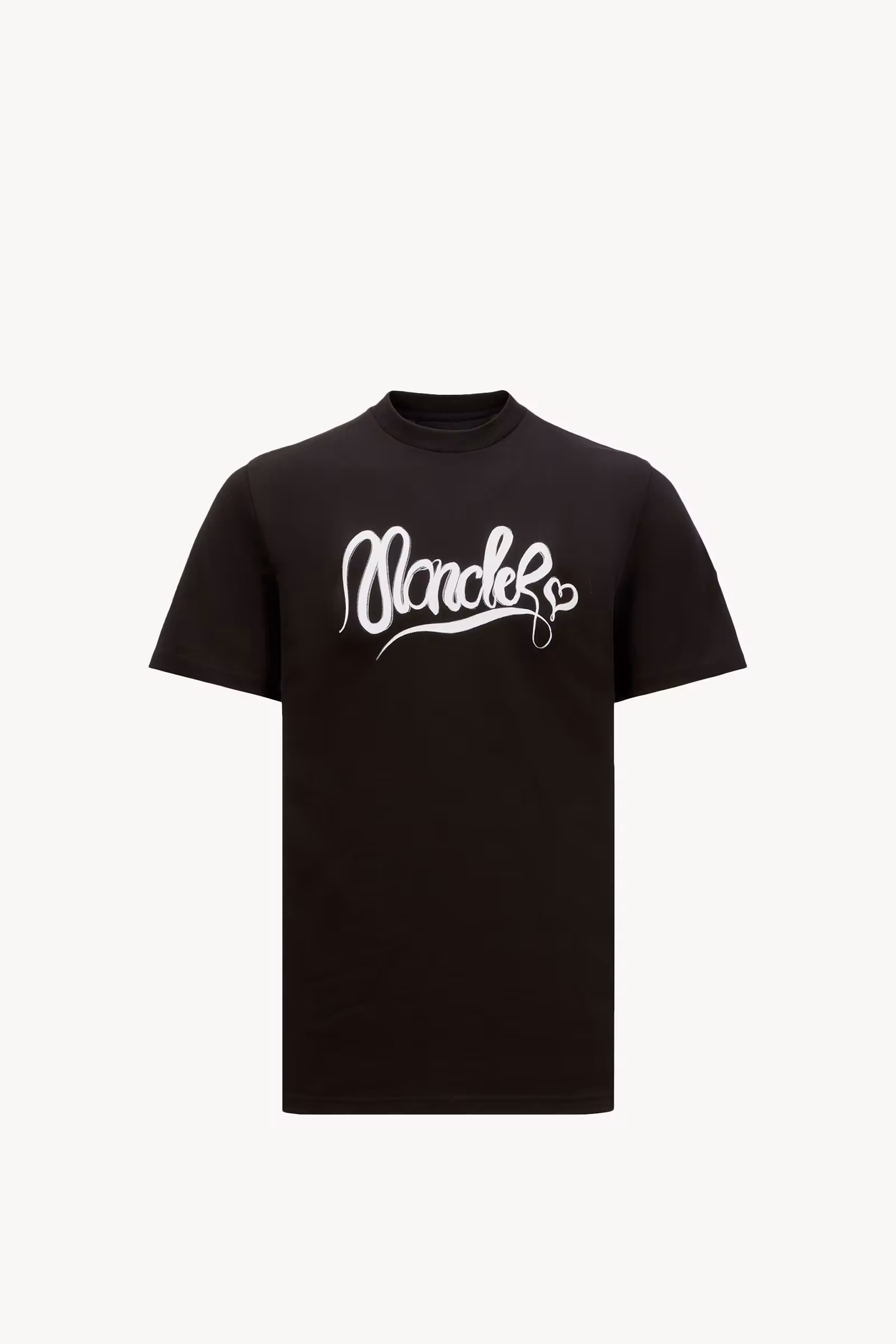 Calligraphy Logo Cotton T-Shirt