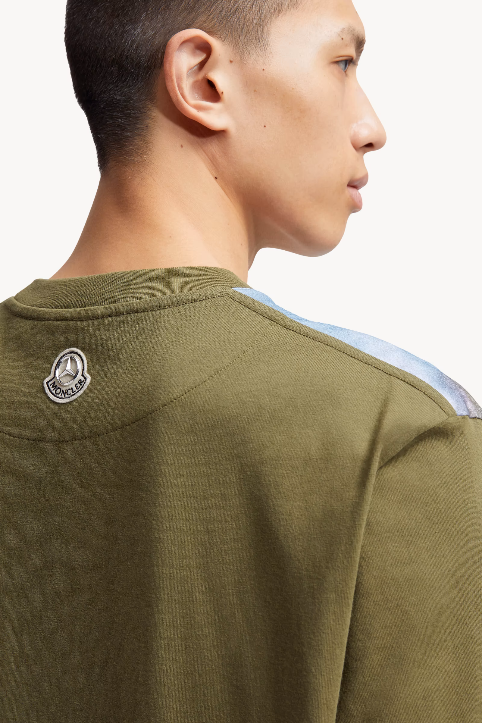 Moncler x Mercedes-Benz by NIGO Printed Cotton T-Shirt