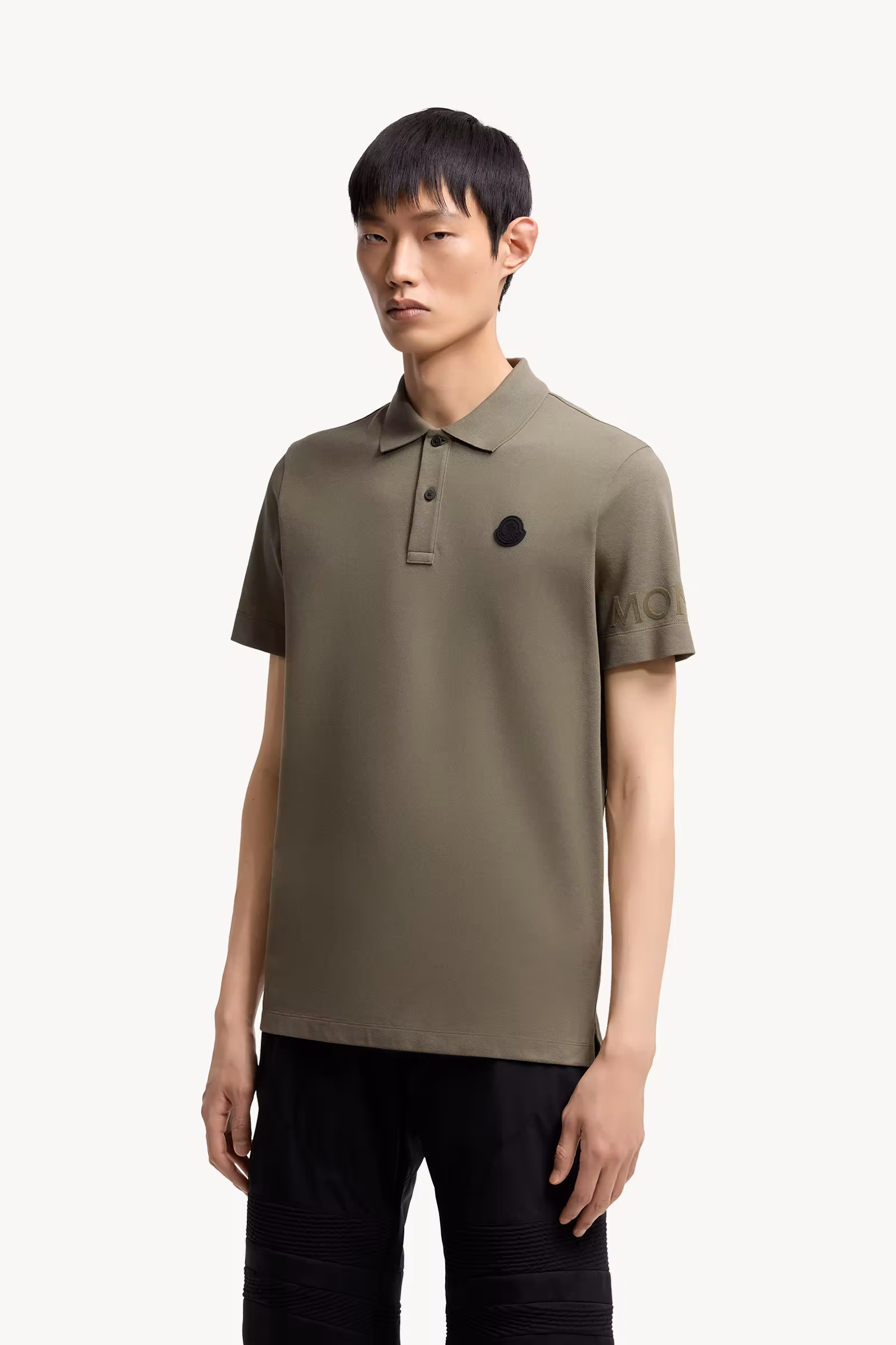 Logo Cotton Piquet Polo Shirt
