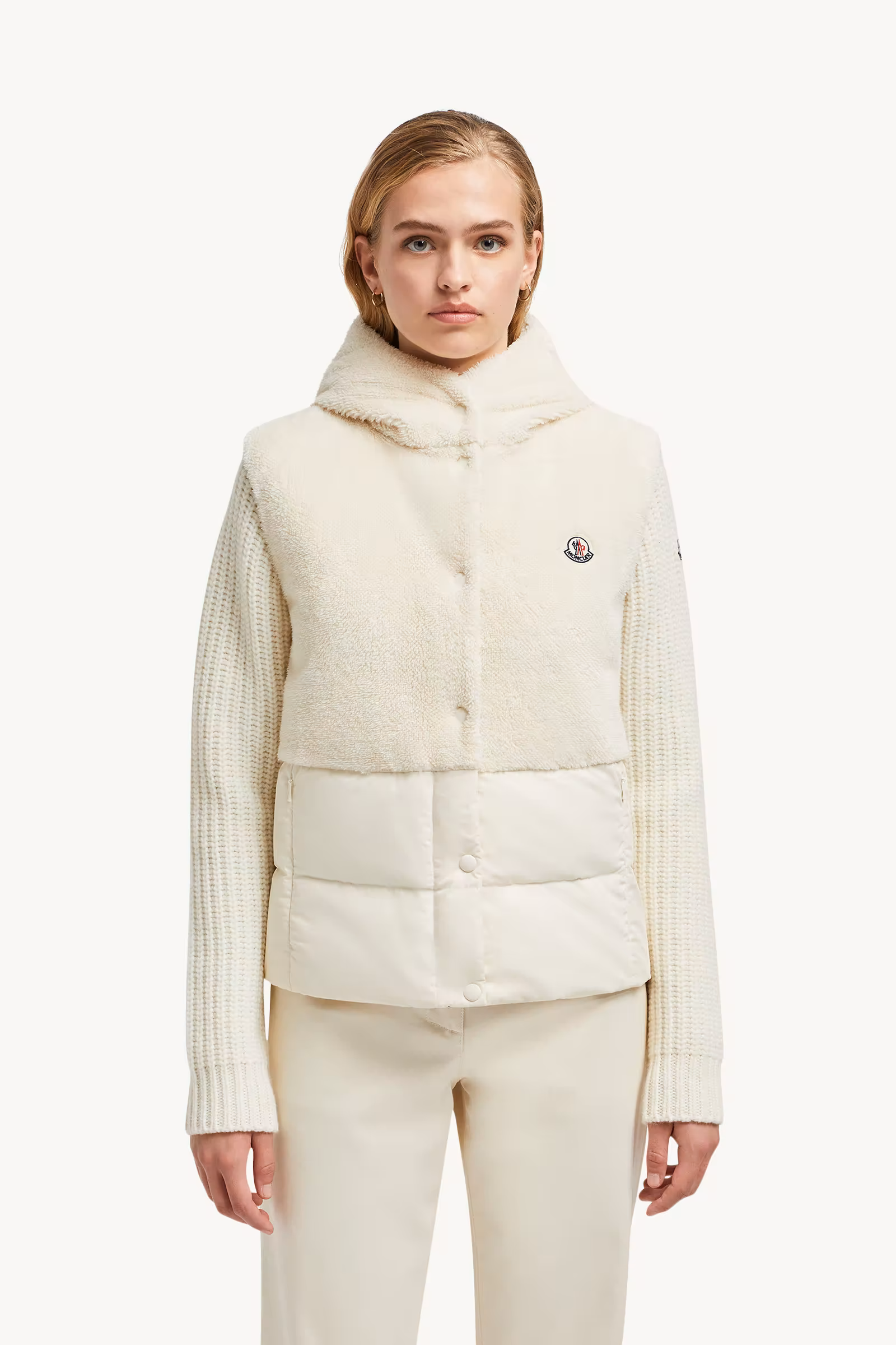 Floy Teddy Hooded Down Vest